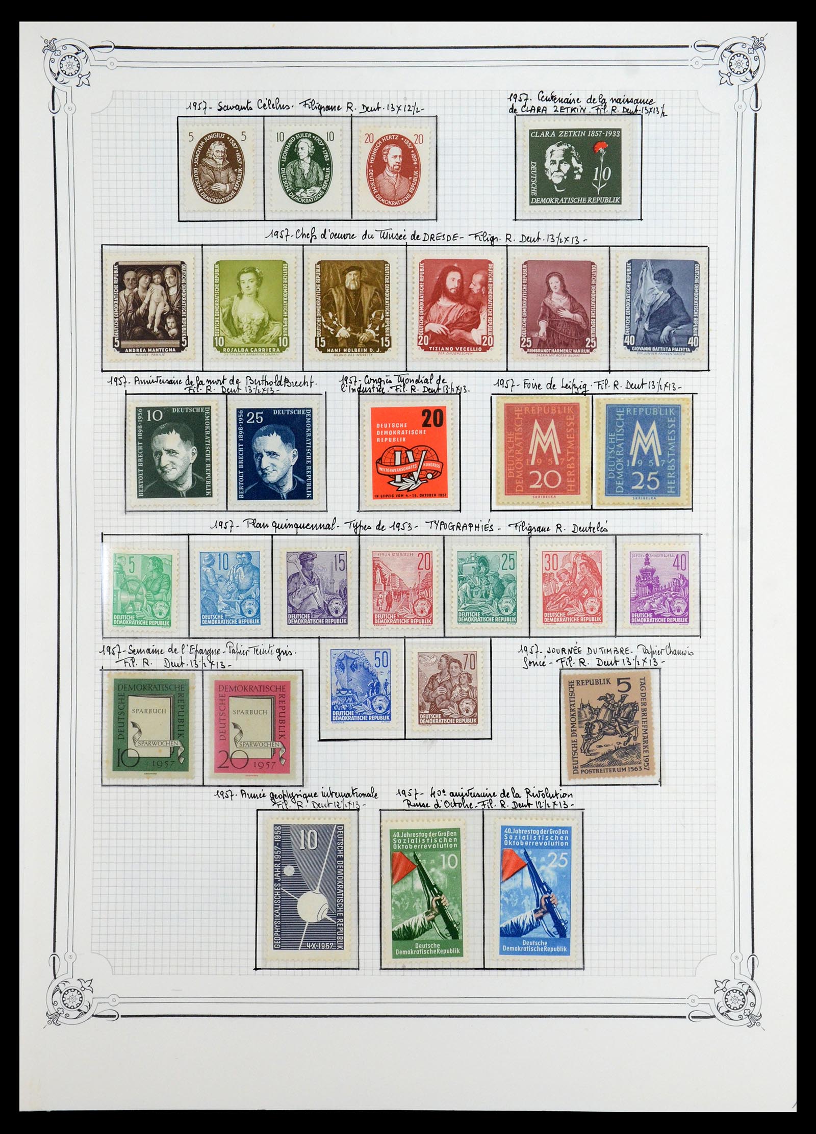 35774 016 - Stamp Collection 35774 GDR 1950-1990.