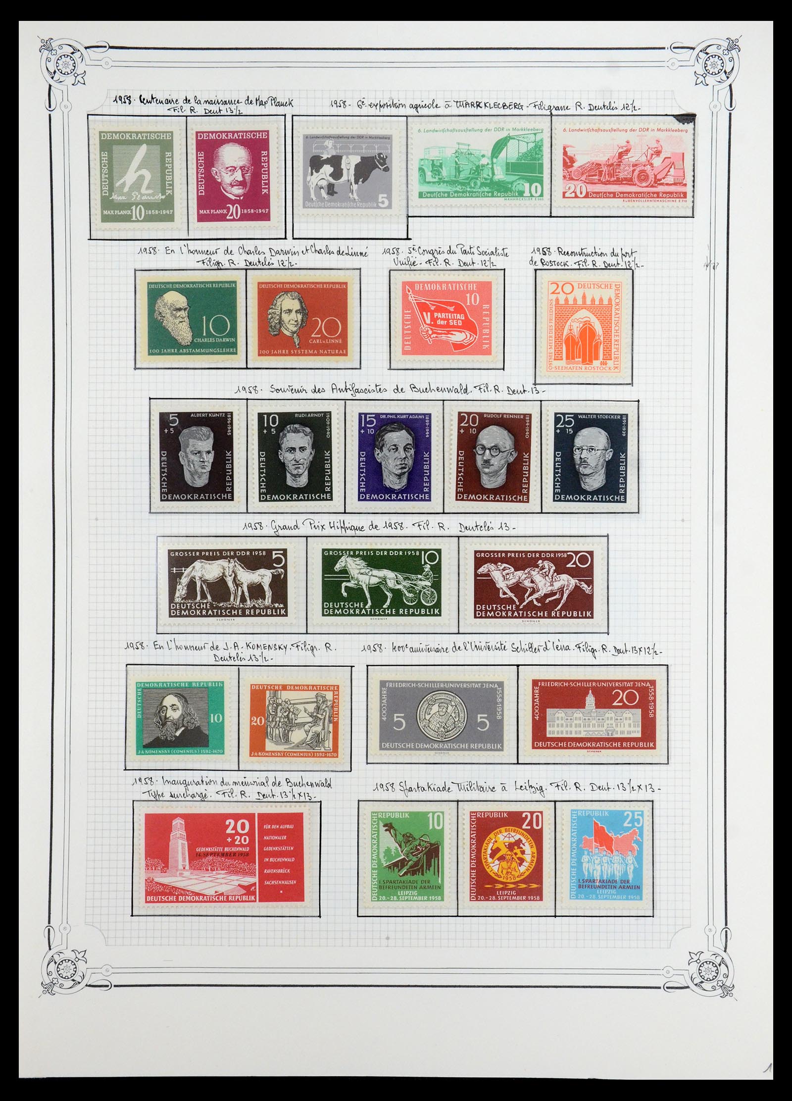 35774 018 - Postzegelverzameling 35774 DDR 1950-1990.