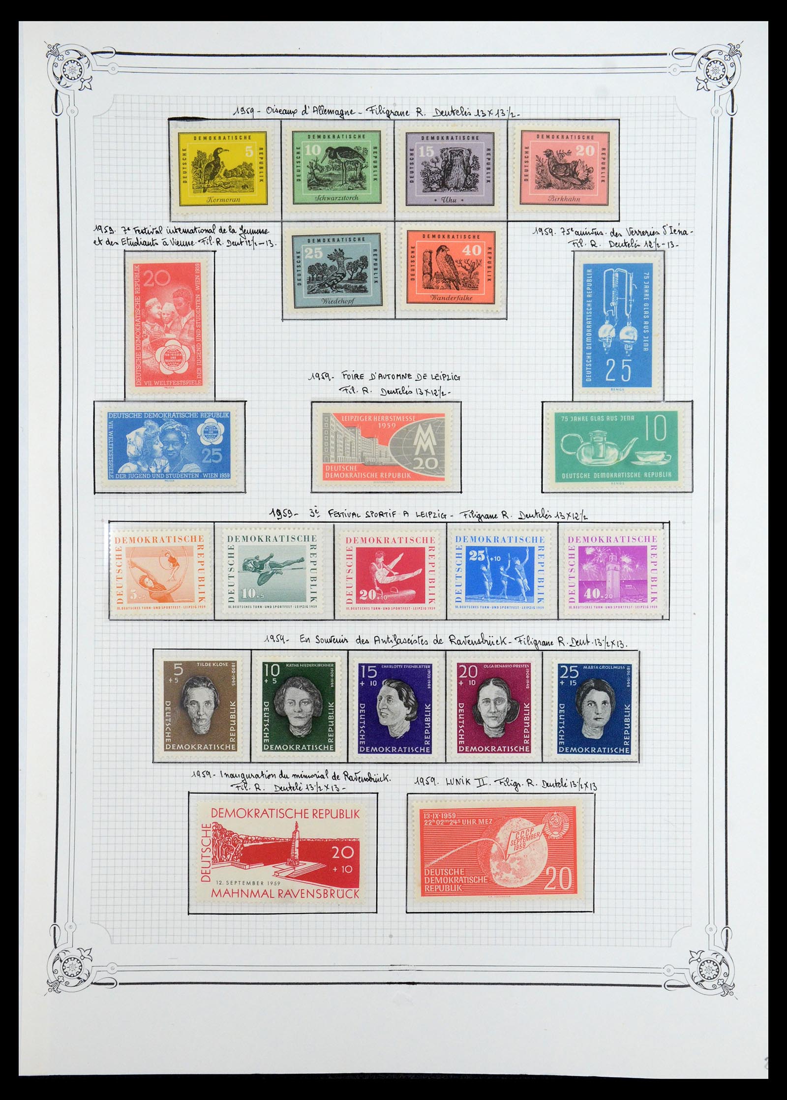 35774 021 - Stamp Collection 35774 GDR 1950-1990.