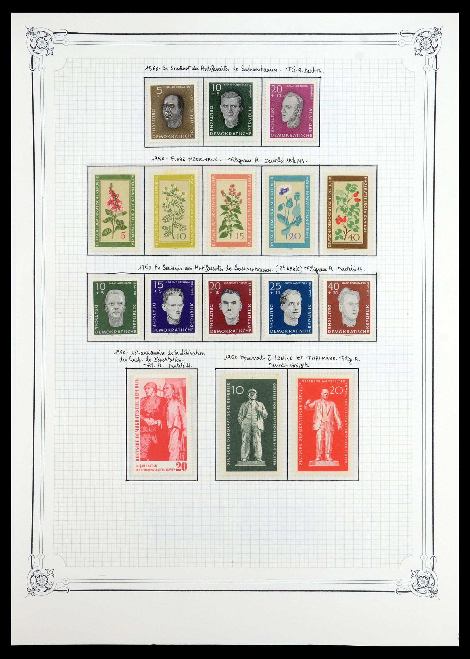35774 024 - Postzegelverzameling 35774 DDR 1950-1990.