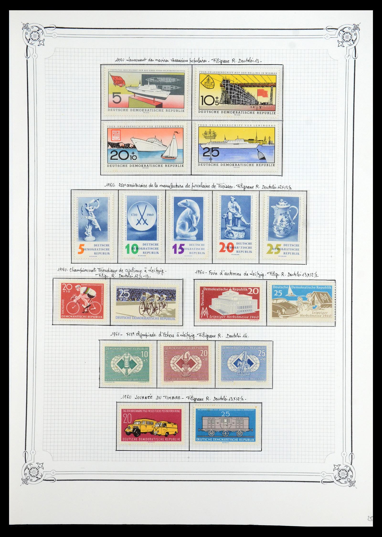 35774 025 - Stamp Collection 35774 GDR 1950-1990.
