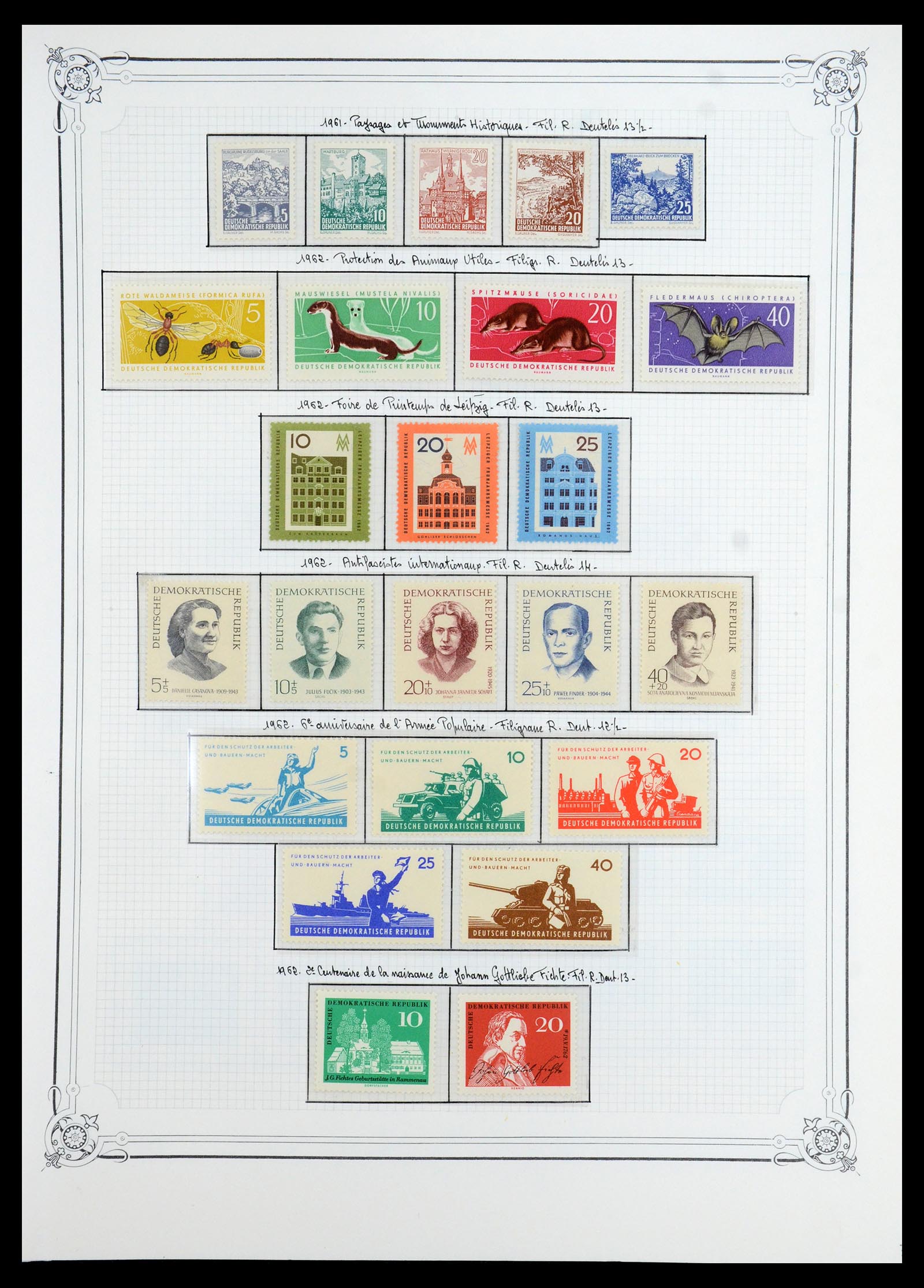 35774 030 - Stamp Collection 35774 GDR 1950-1990.