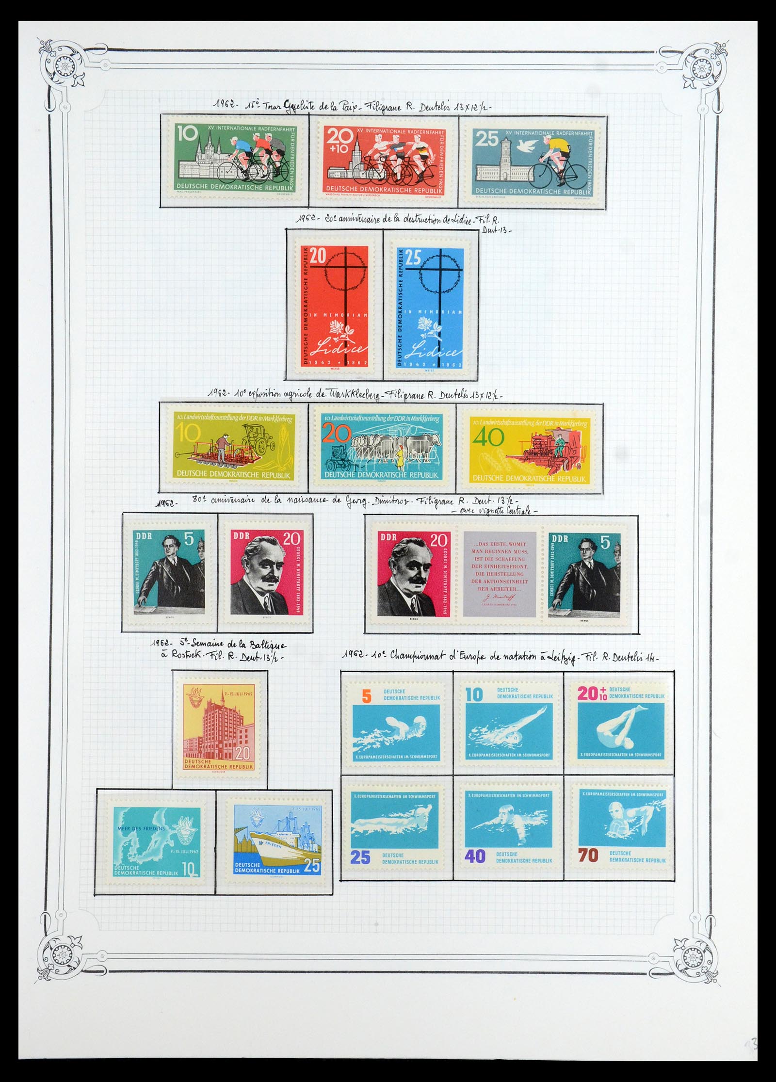 35774 031 - Stamp Collection 35774 GDR 1950-1990.