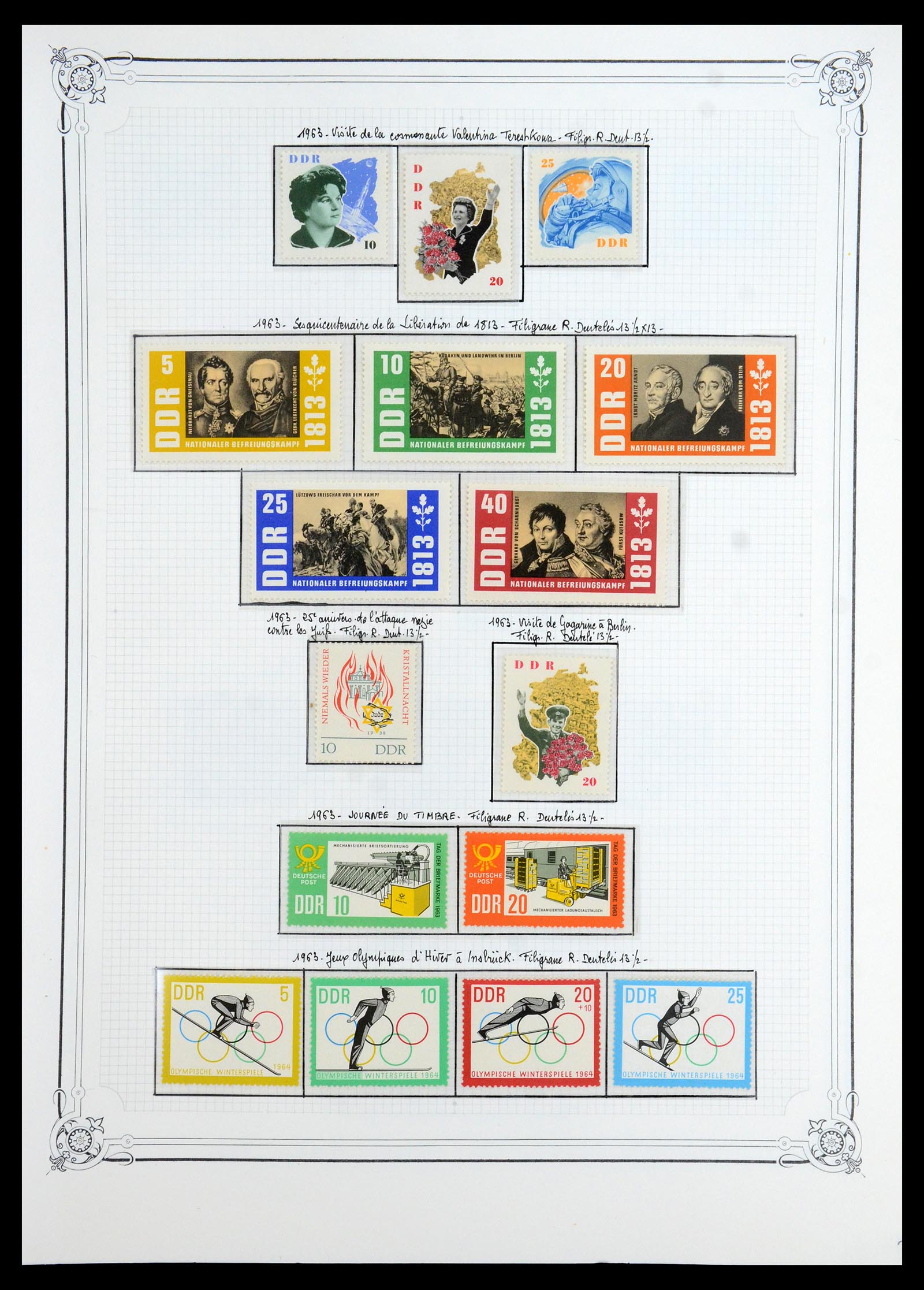 35774 037 - Stamp Collection 35774 GDR 1950-1990.