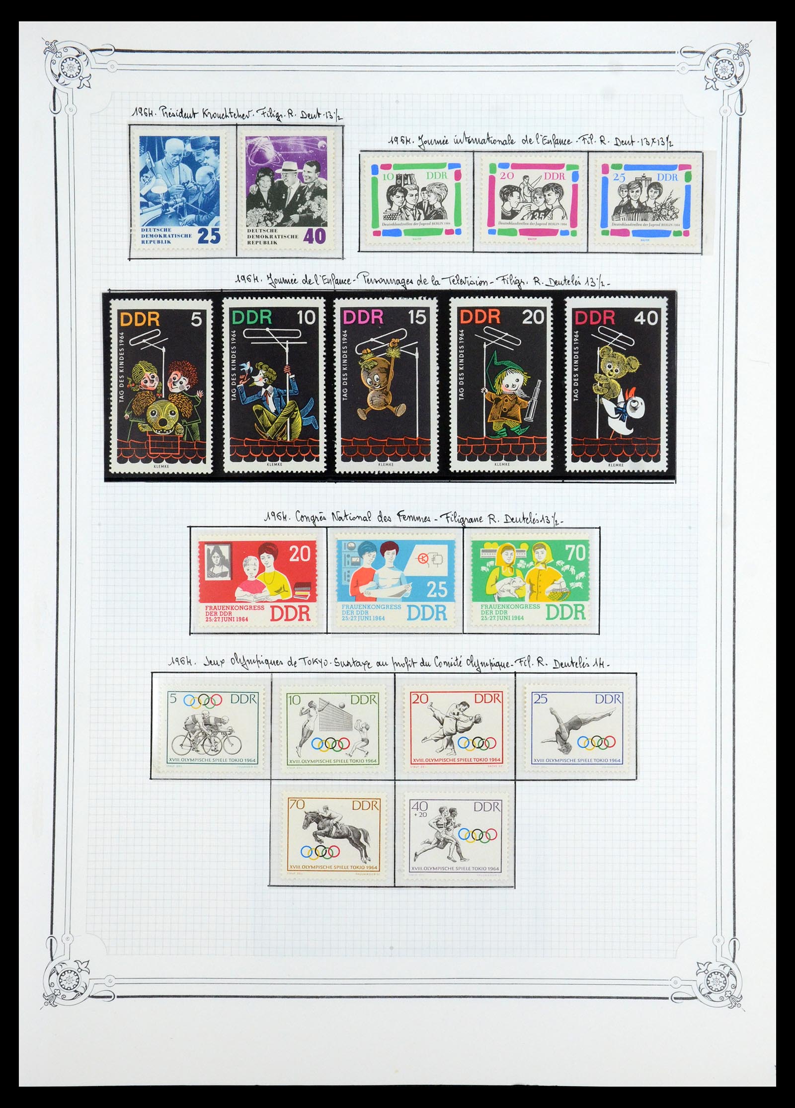 35774 039 - Postzegelverzameling 35774 DDR 1950-1990.