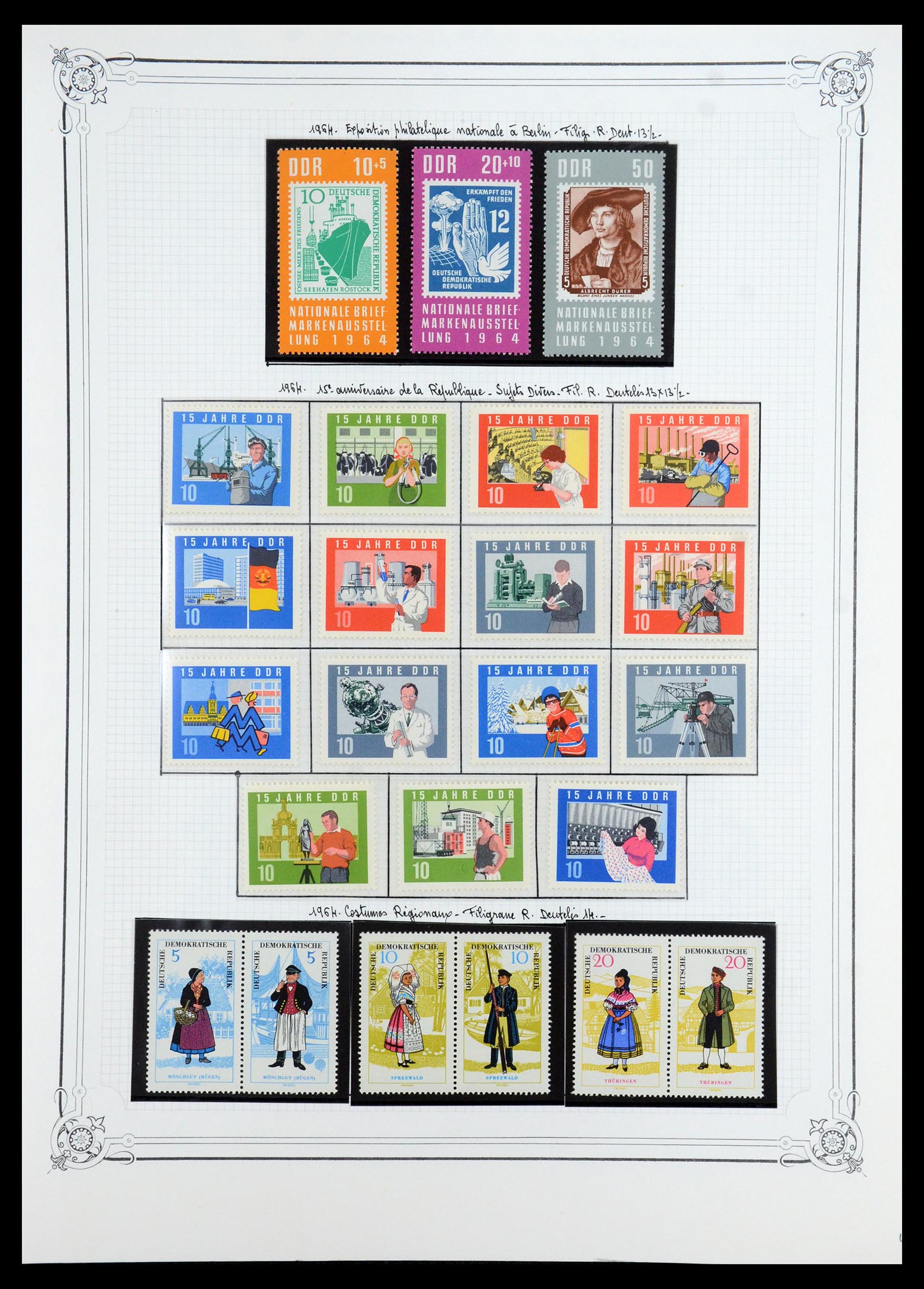 35774 041 - Postzegelverzameling 35774 DDR 1950-1990.