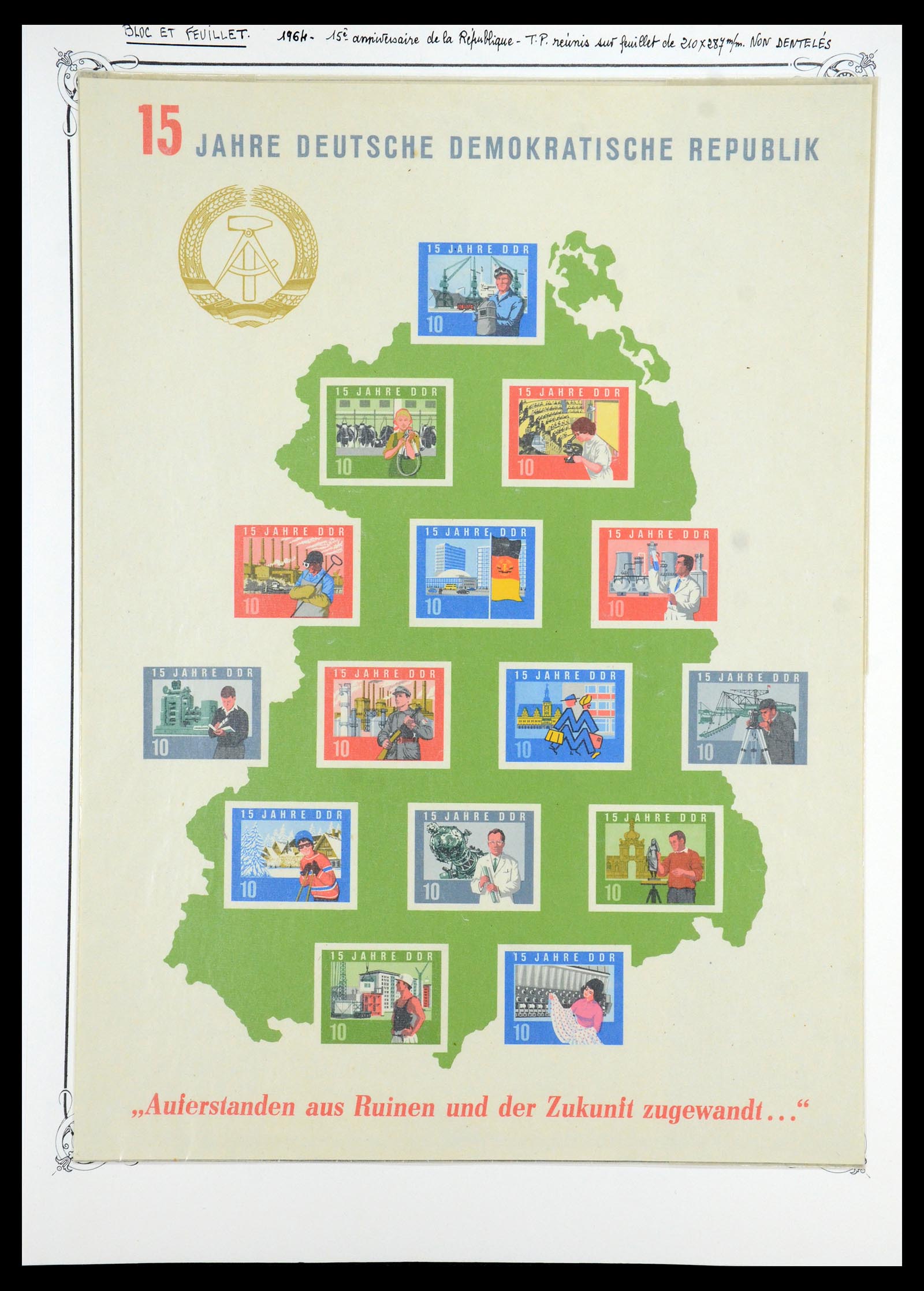 35774 042 - Postzegelverzameling 35774 DDR 1950-1990.