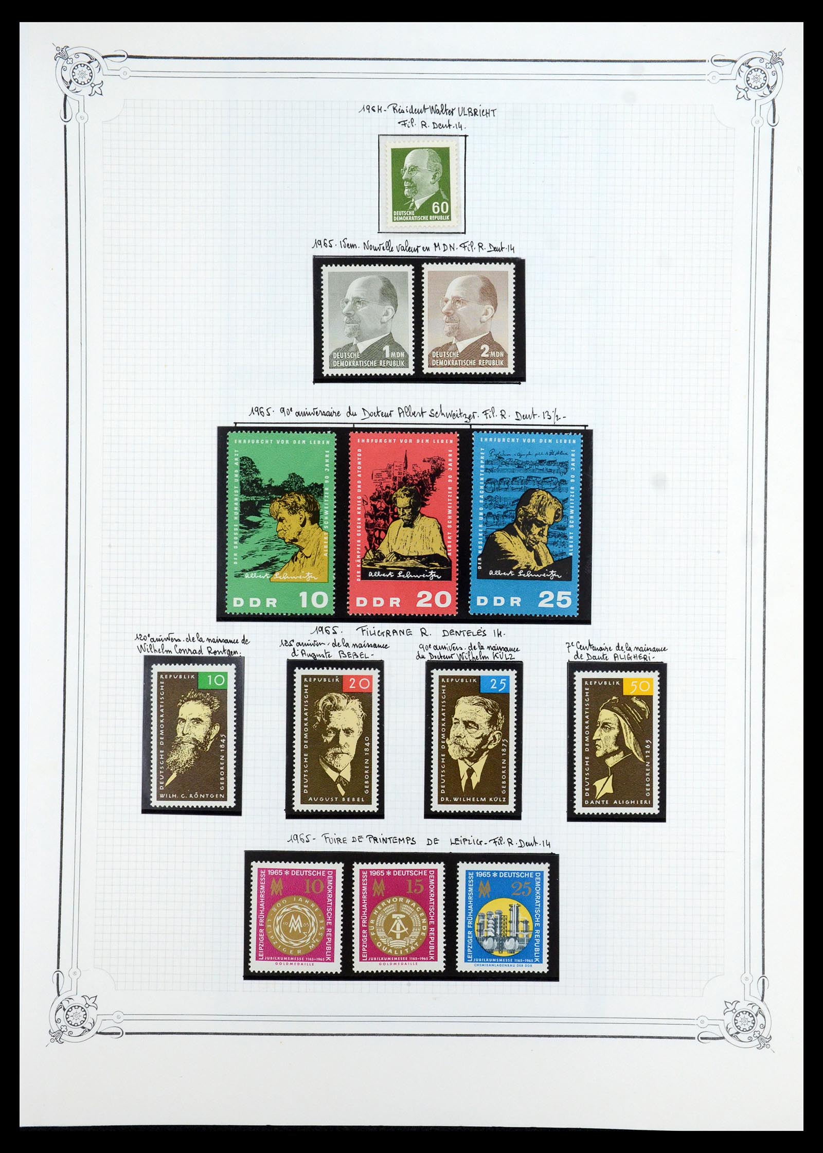 35774 043 - Stamp Collection 35774 GDR 1950-1990.
