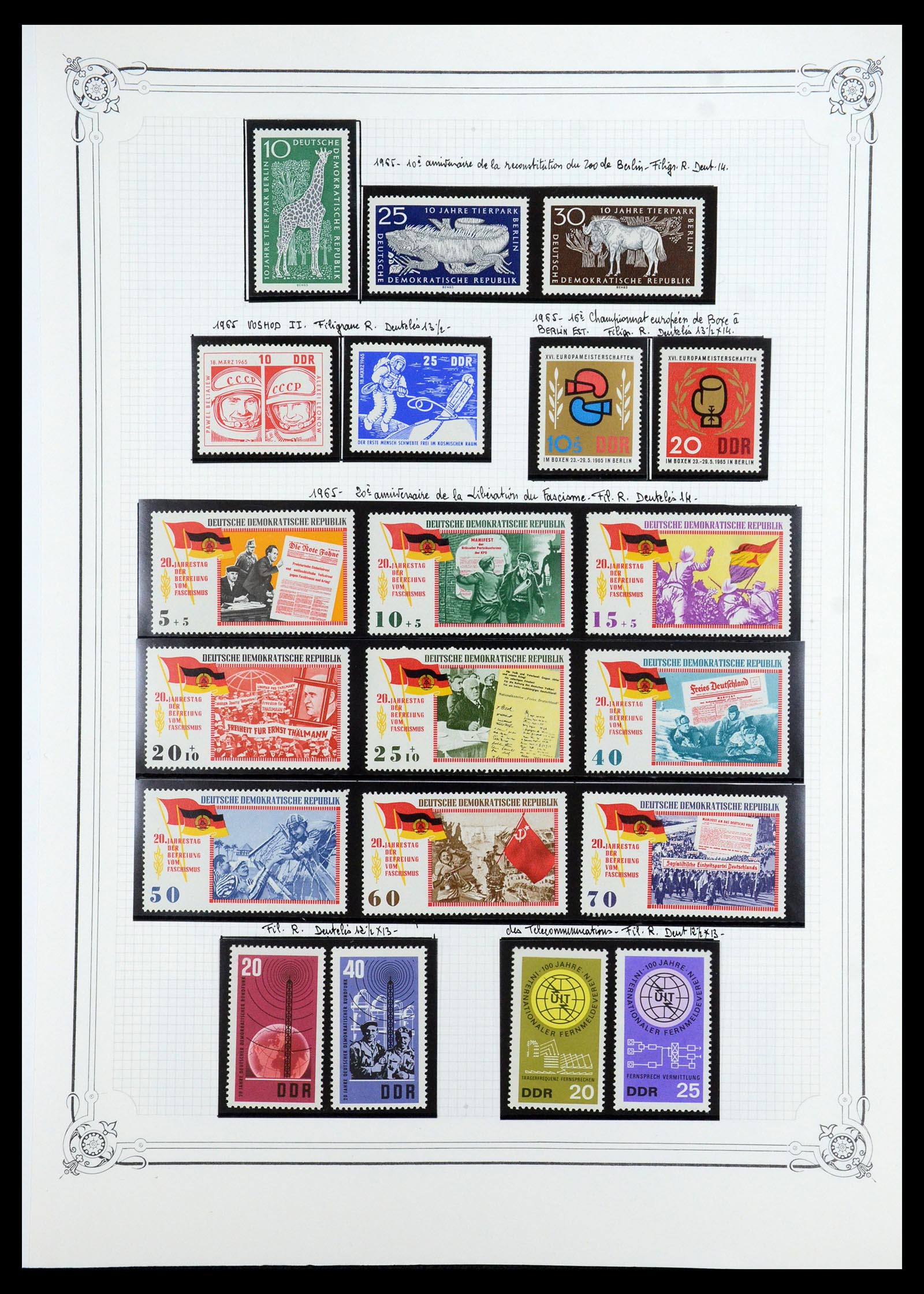 35774 045 - Stamp Collection 35774 GDR 1950-1990.