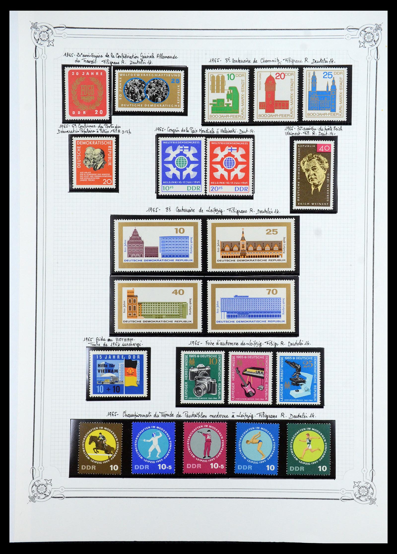 35774 046 - Postzegelverzameling 35774 DDR 1950-1990.