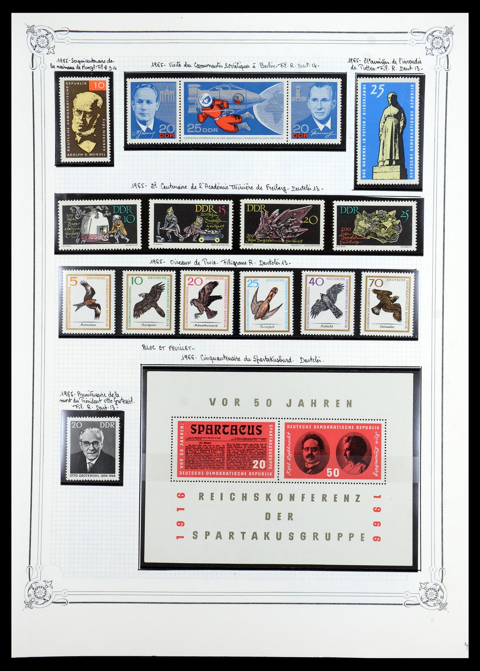 35774 048 - Postzegelverzameling 35774 DDR 1950-1990.