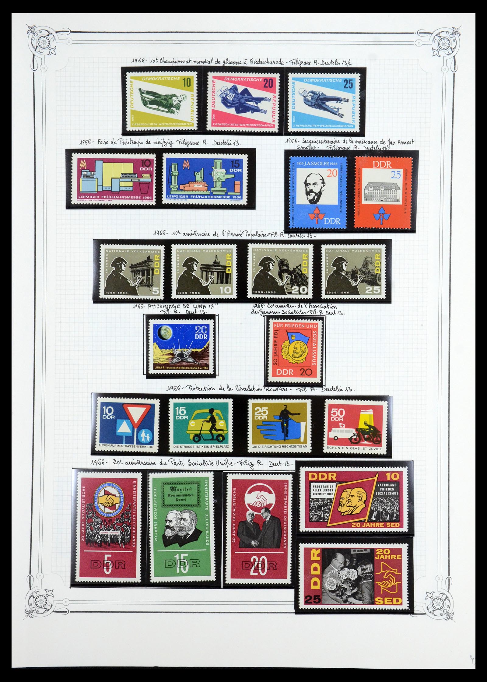 35774 049 - Postzegelverzameling 35774 DDR 1950-1990.