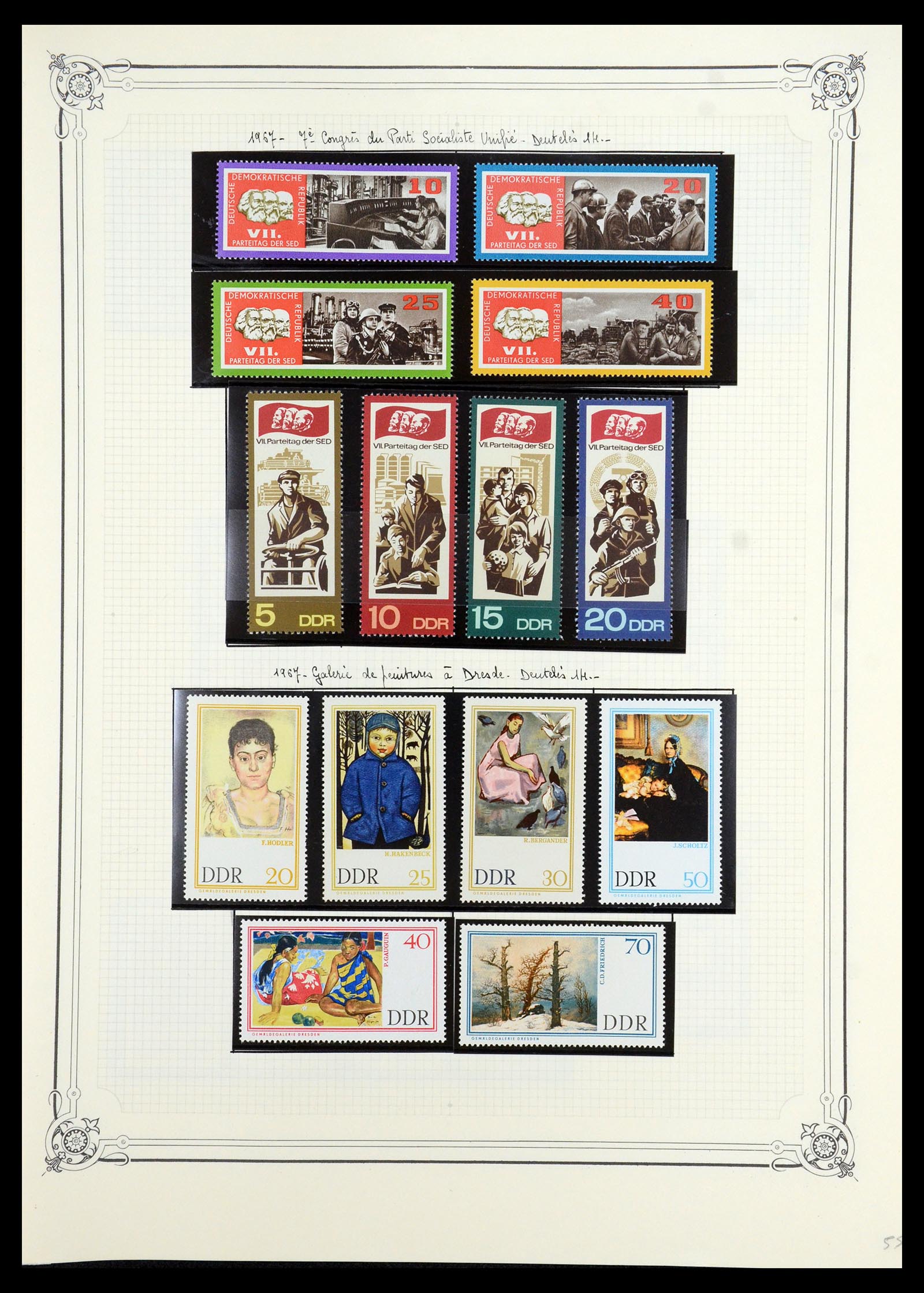 35774 055 - Postzegelverzameling 35774 DDR 1950-1990.