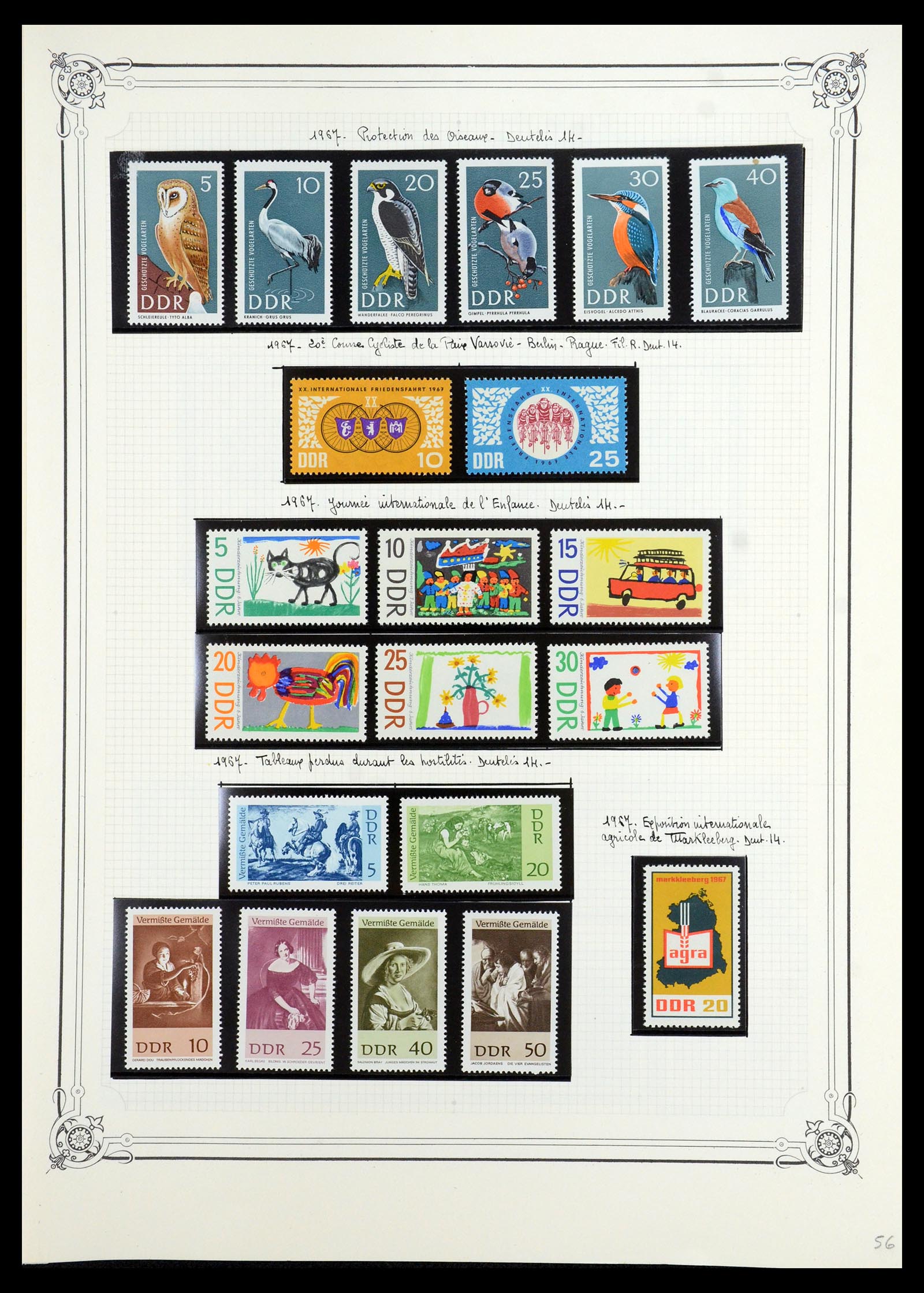 35774 056 - Postzegelverzameling 35774 DDR 1950-1990.