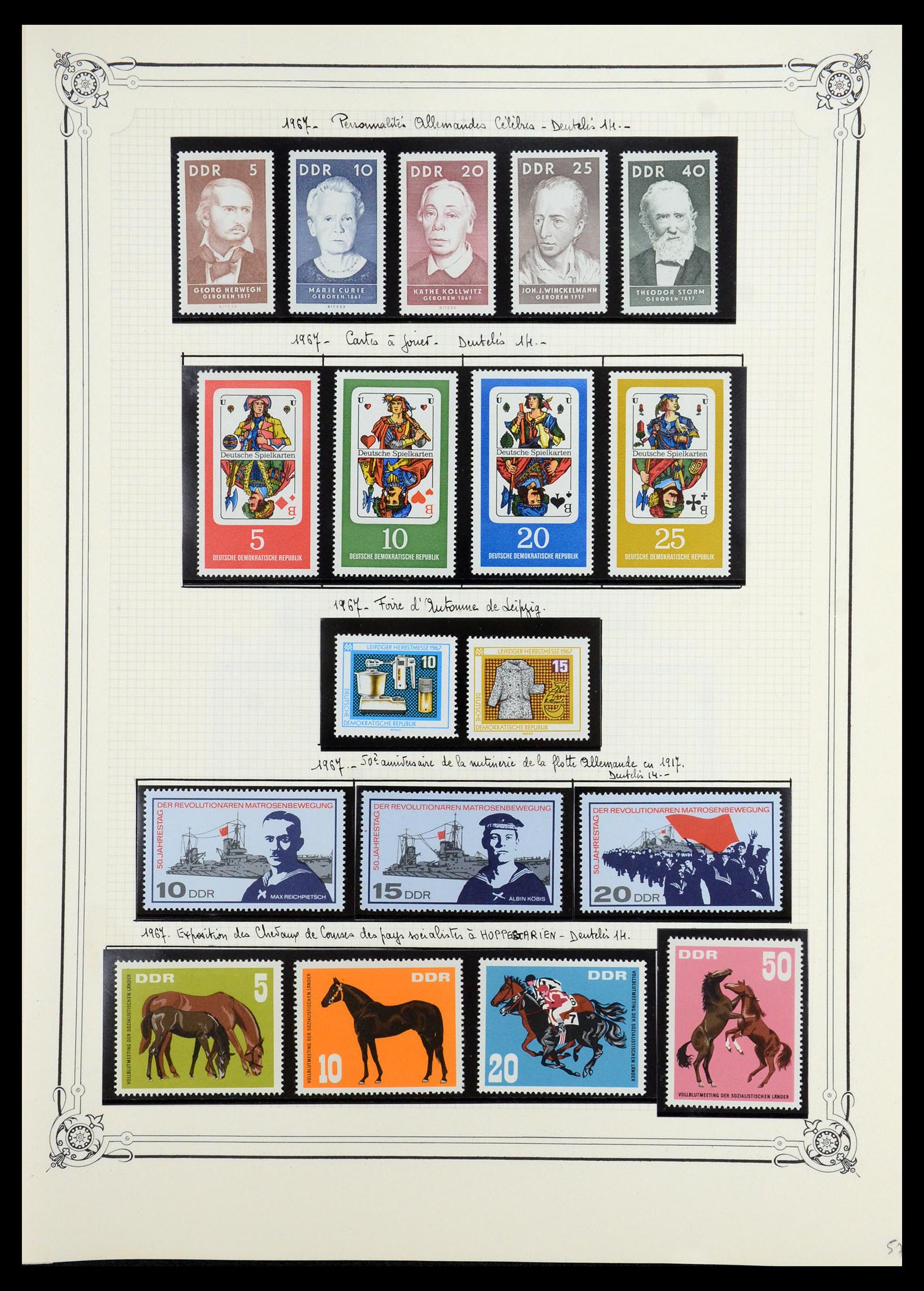 35774 057 - Postzegelverzameling 35774 DDR 1950-1990.
