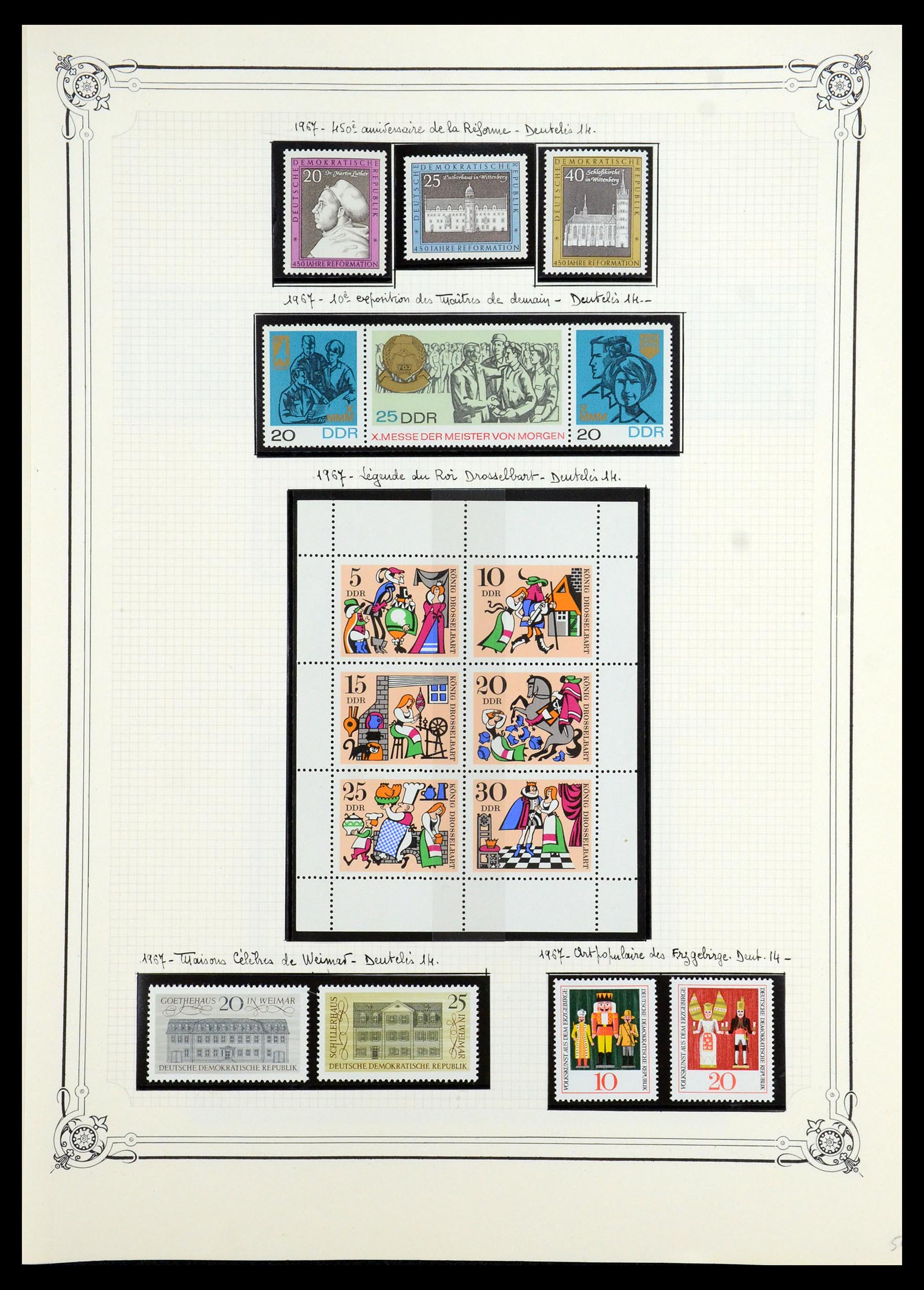 35774 059 - Postzegelverzameling 35774 DDR 1950-1990.