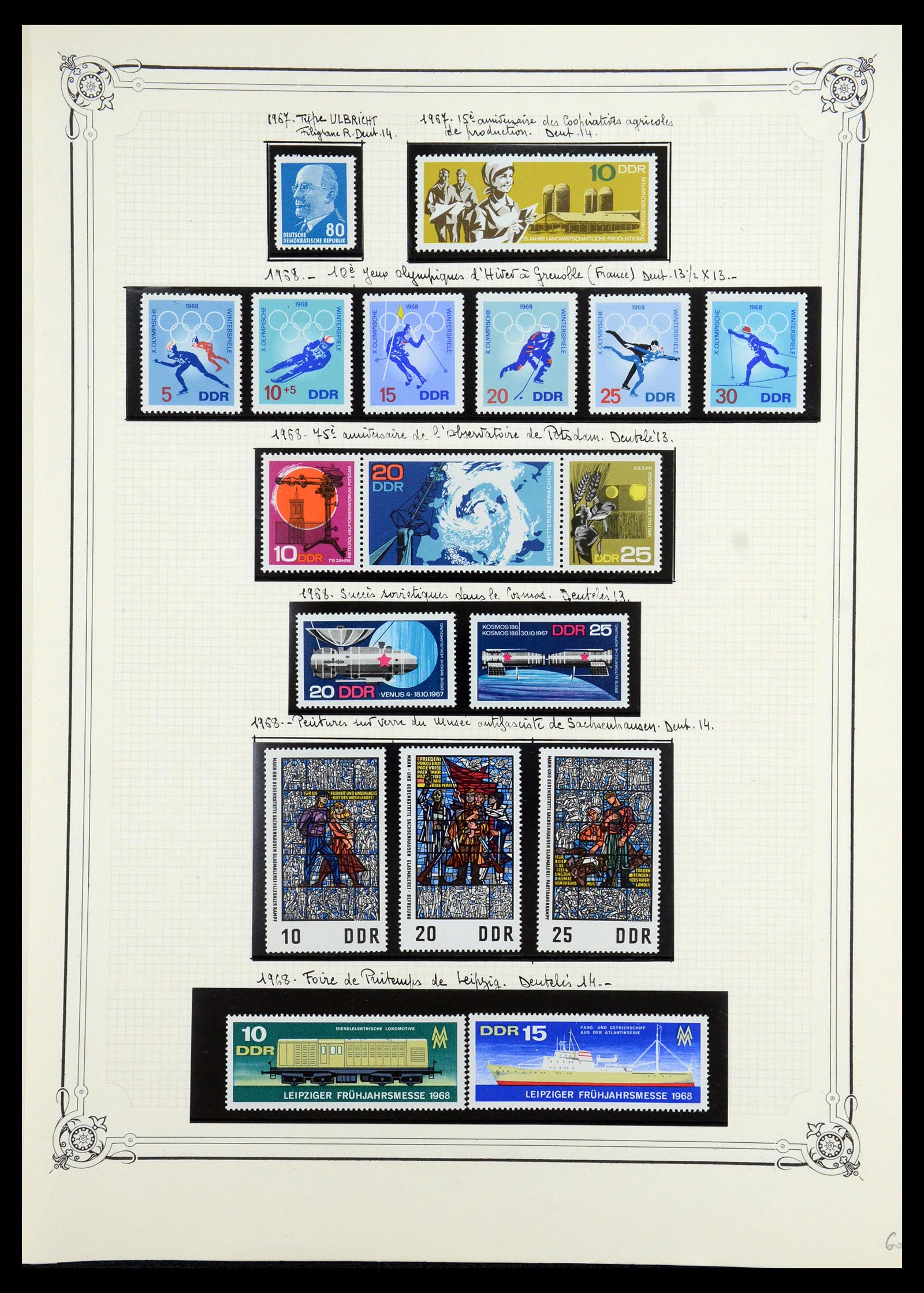 35774 060 - Postzegelverzameling 35774 DDR 1950-1990.