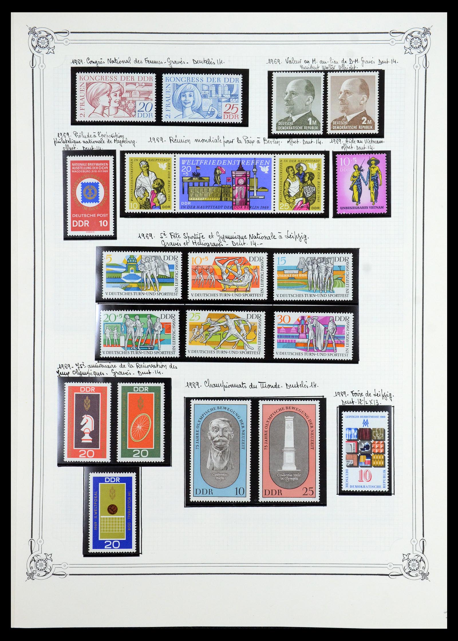 35774 067 - Postzegelverzameling 35774 DDR 1950-1990.