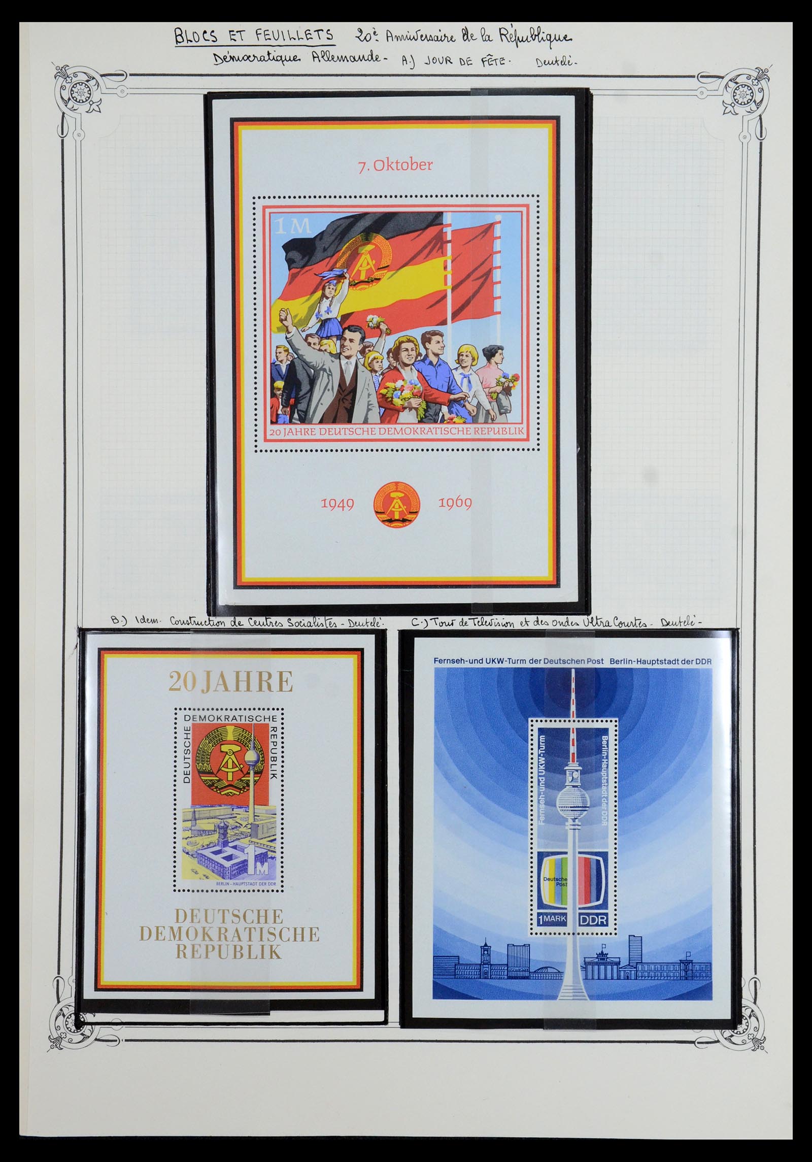 35774 069 - Stamp Collection 35774 GDR 1950-1990.