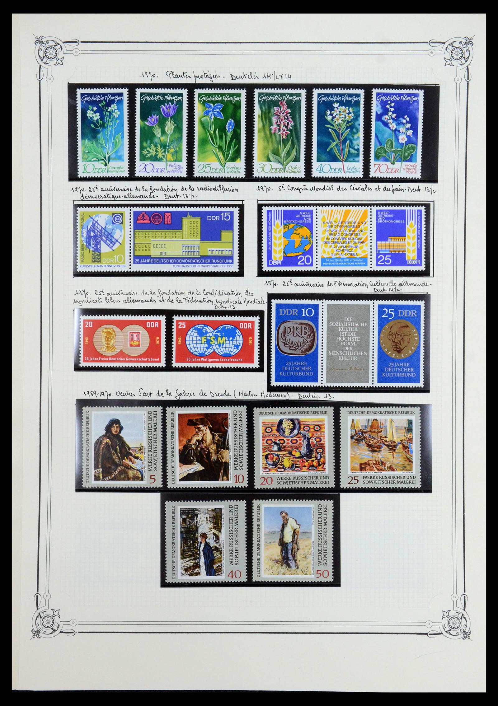 35774 073 - Postzegelverzameling 35774 DDR 1950-1990.