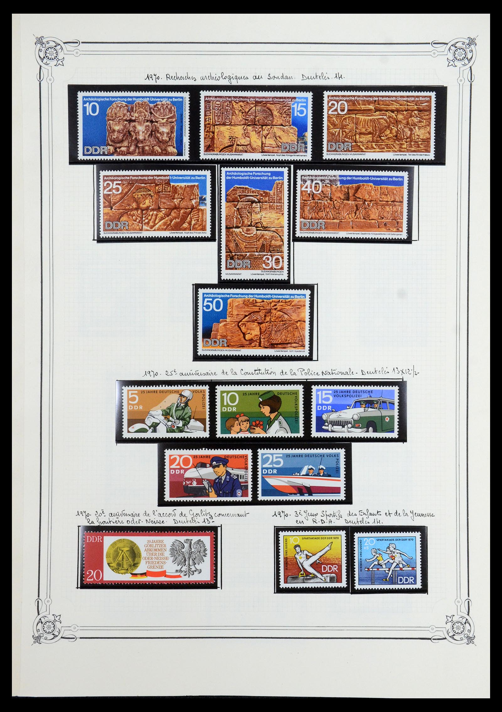 35774 074 - Postzegelverzameling 35774 DDR 1950-1990.