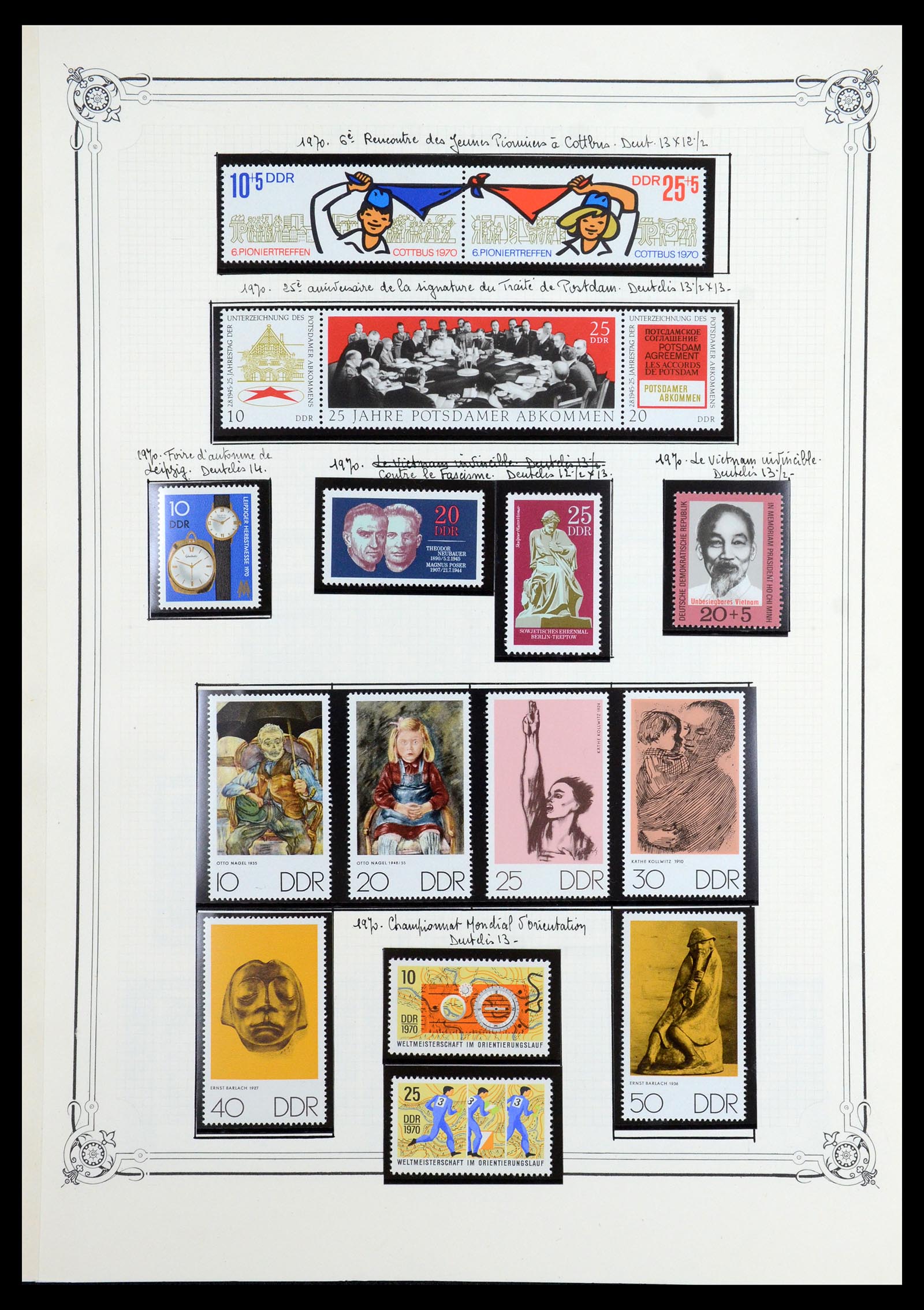 35774 075 - Postzegelverzameling 35774 DDR 1950-1990.