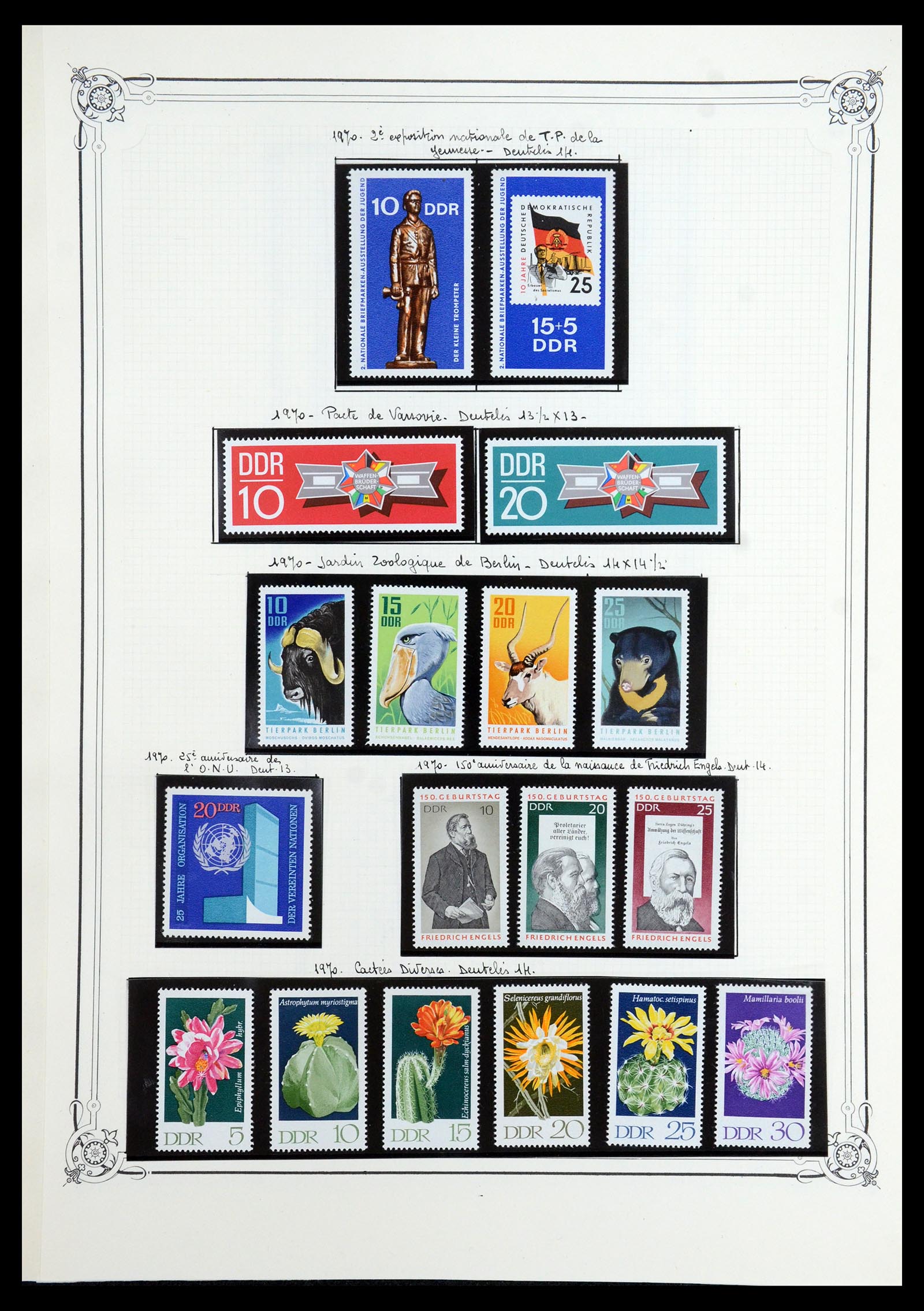 35774 076 - Postzegelverzameling 35774 DDR 1950-1990.