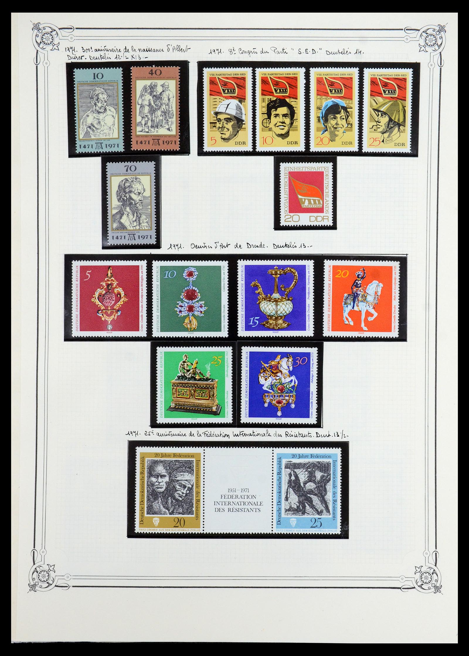 35774 080 - Postzegelverzameling 35774 DDR 1950-1990.