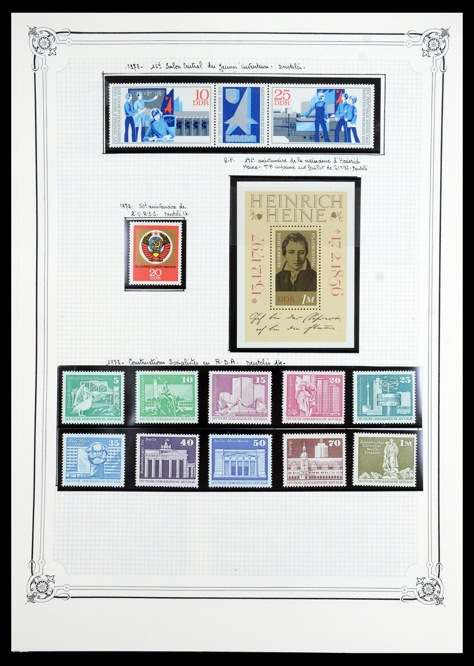 35774 090 - Stamp Collection 35774 GDR 1950-1990.