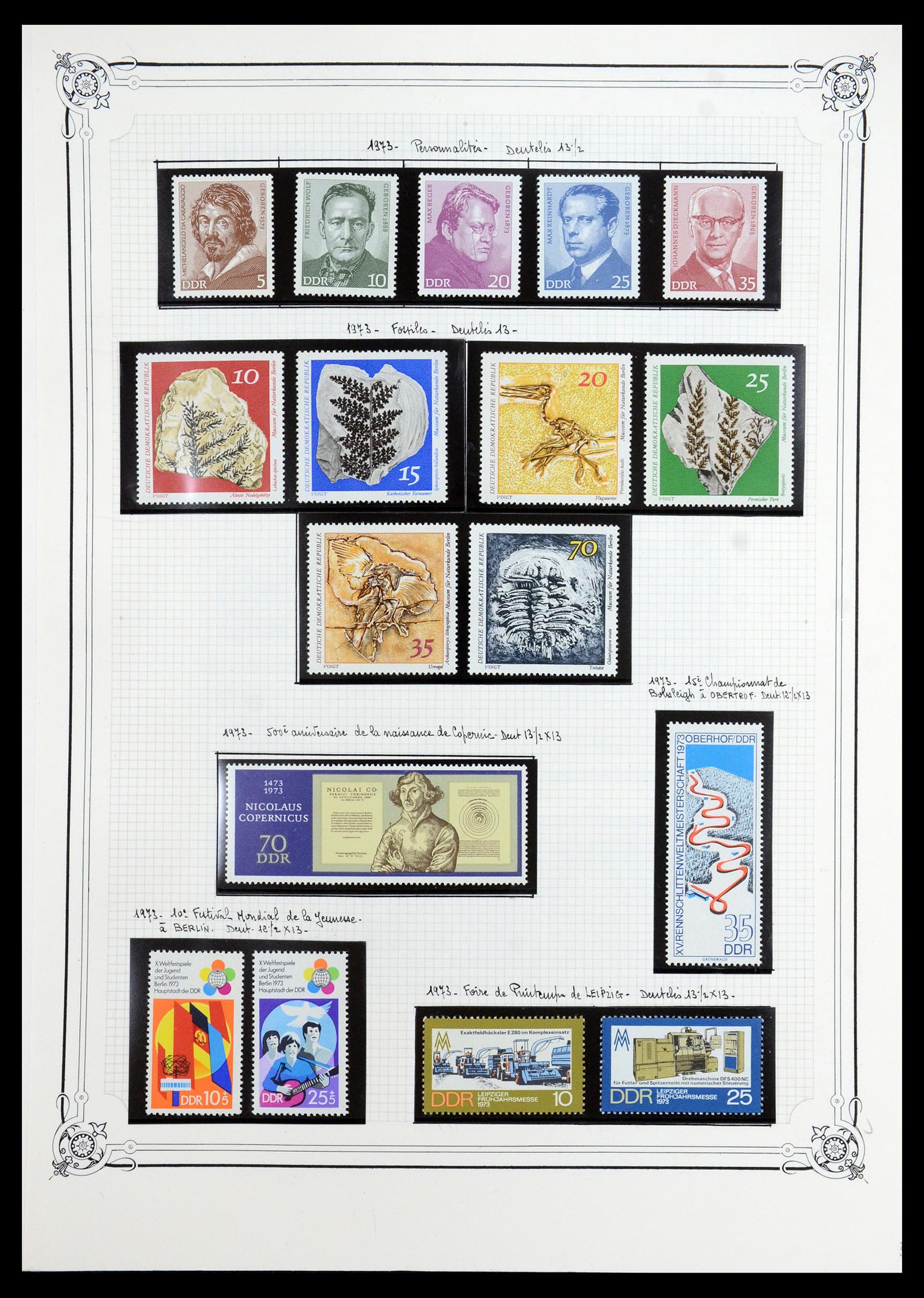 35774 091 - Stamp Collection 35774 GDR 1950-1990.
