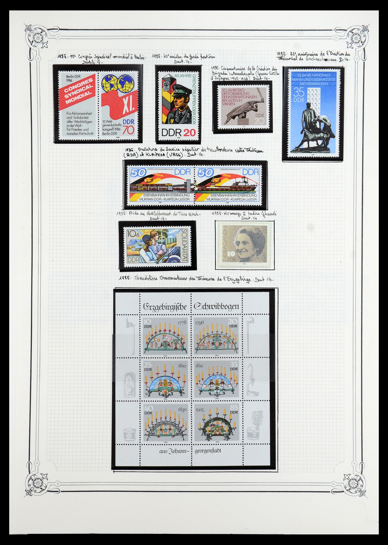 35774 181 - Stamp Collection 35774 GDR 1950-1990.