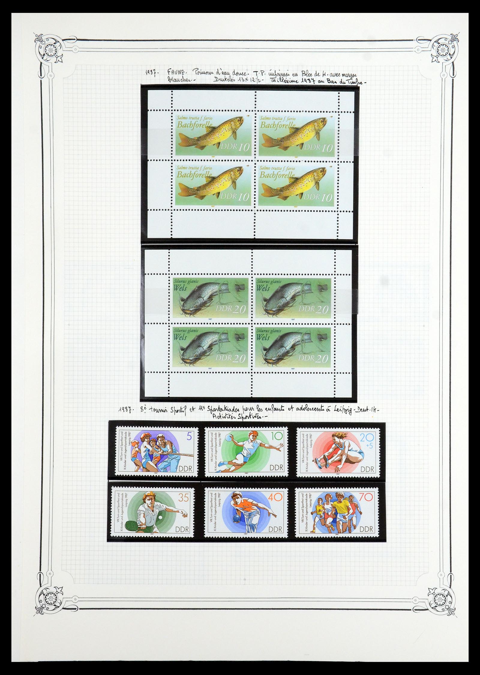 35774 186 - Stamp Collection 35774 GDR 1950-1990.