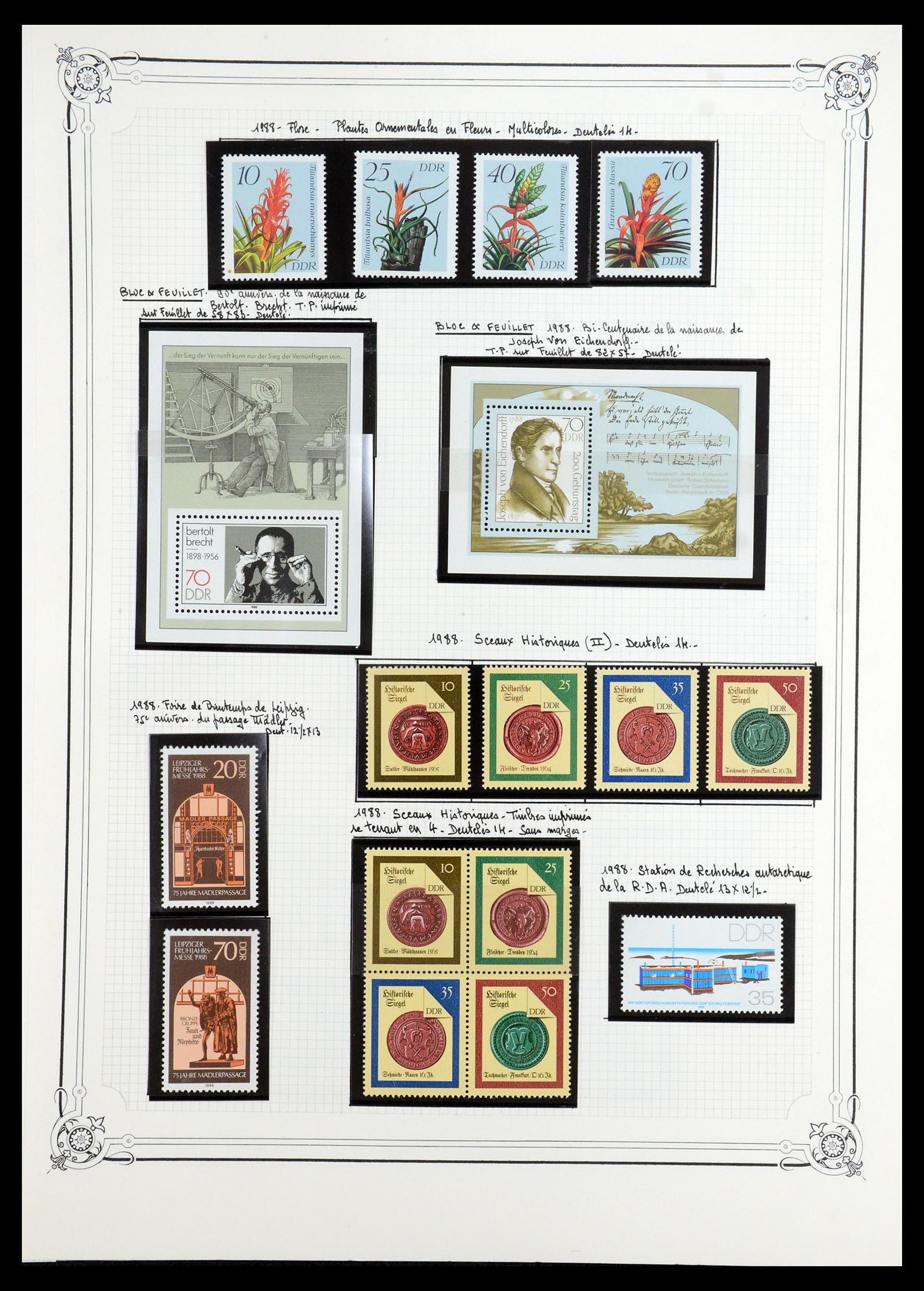 35774 190 - Stamp Collection 35774 GDR 1950-1990.