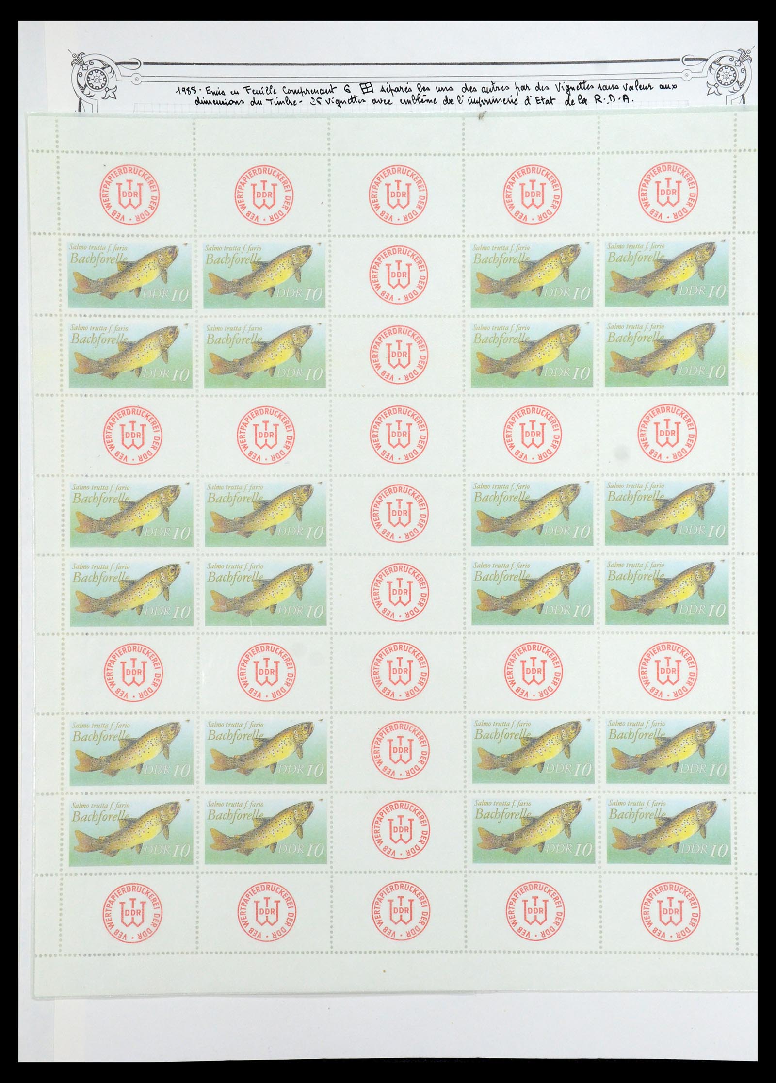 35774 196 - Stamp Collection 35774 GDR 1950-1990.