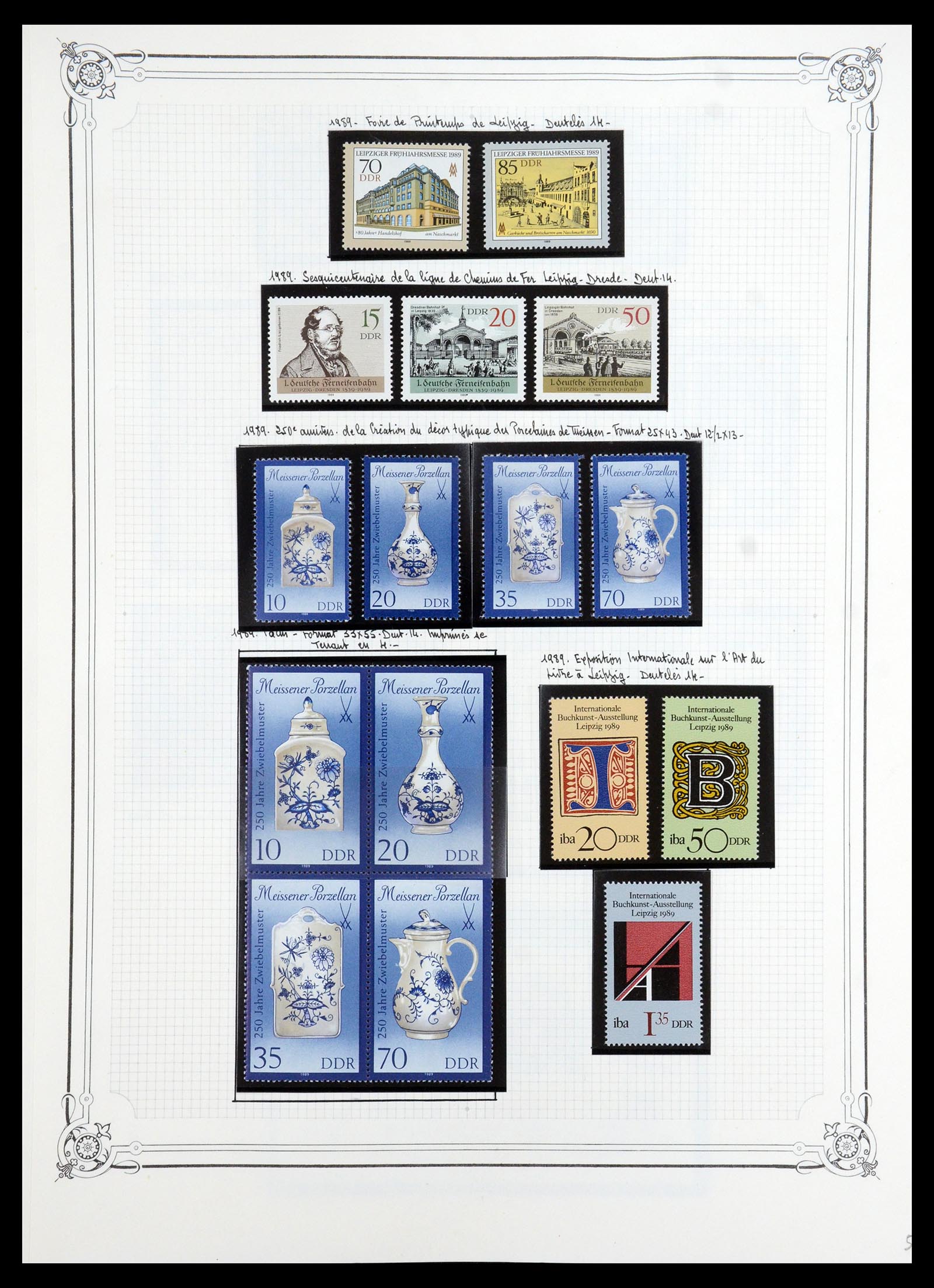 35774 199 - Stamp Collection 35774 GDR 1950-1990.