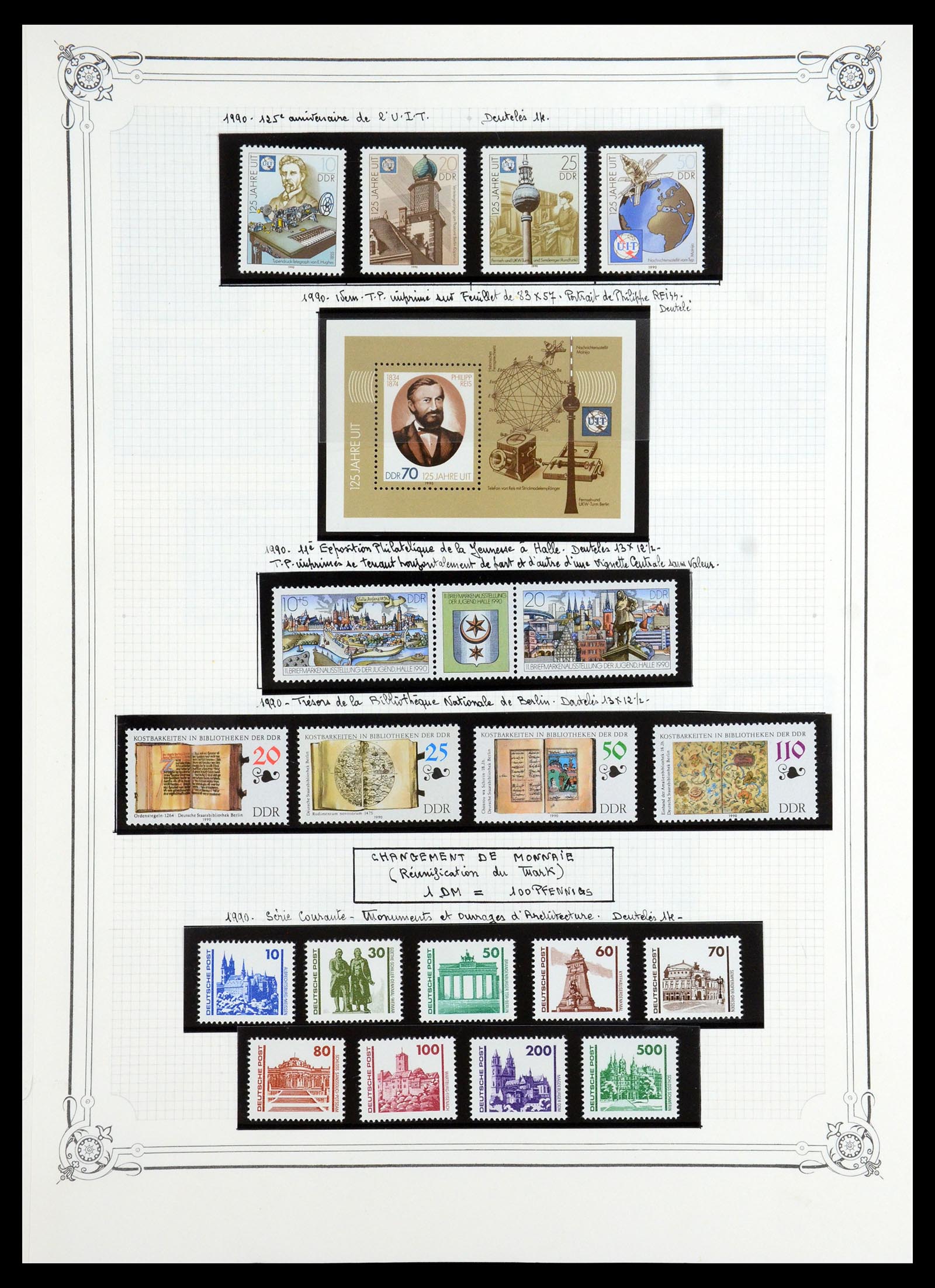 35774 209 - Stamp Collection 35774 GDR 1950-1990.
