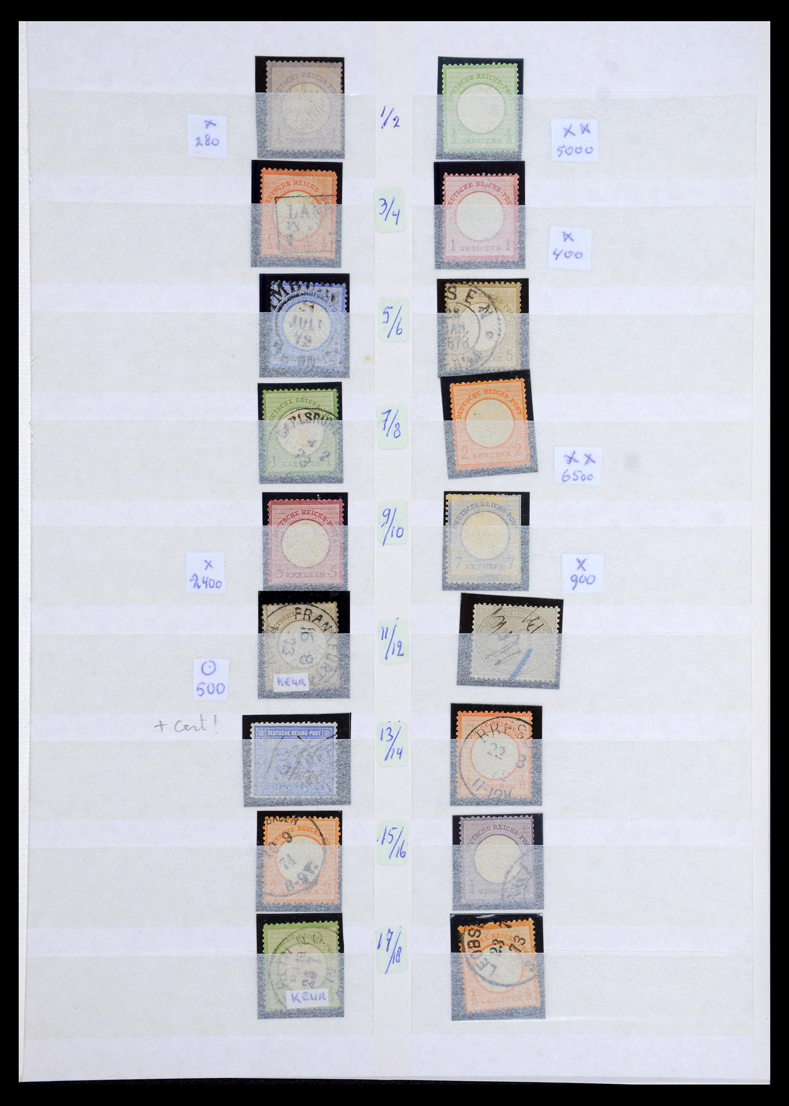 35775 002 - Postzegelverzameling 35775 Duitse Rijk 1872-1945.