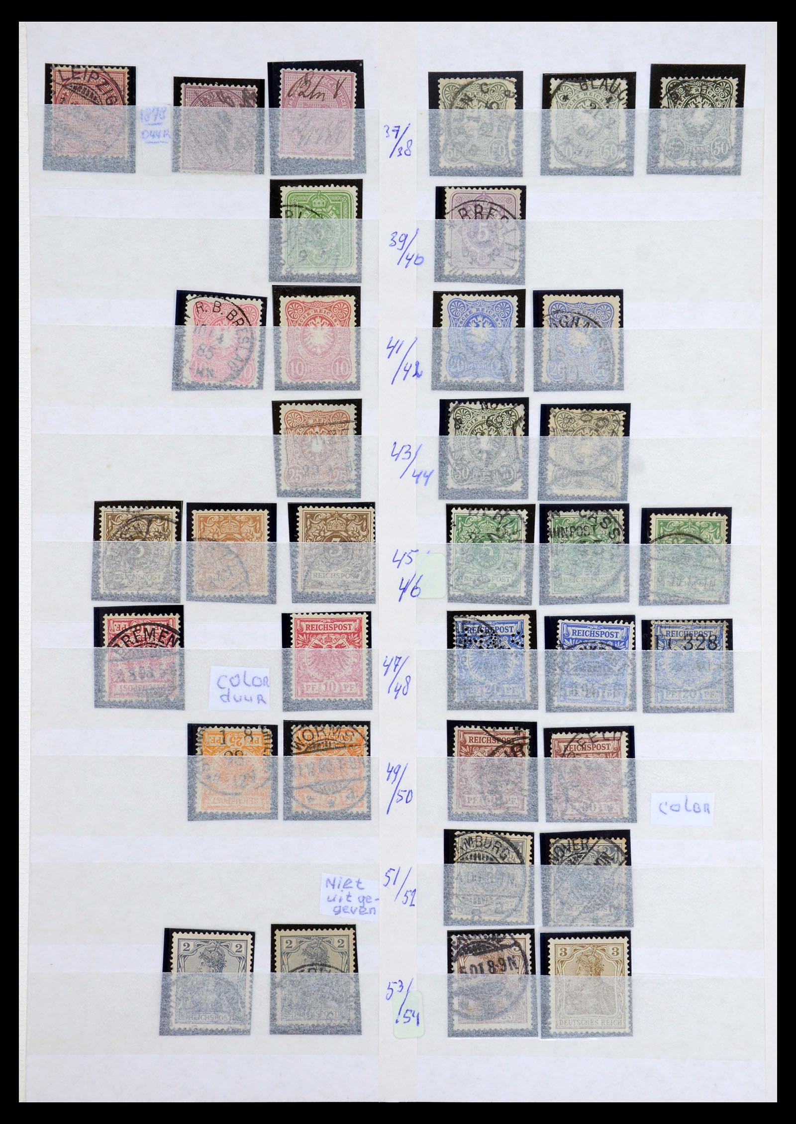35775 004 - Postzegelverzameling 35775 Duitse Rijk 1872-1945.