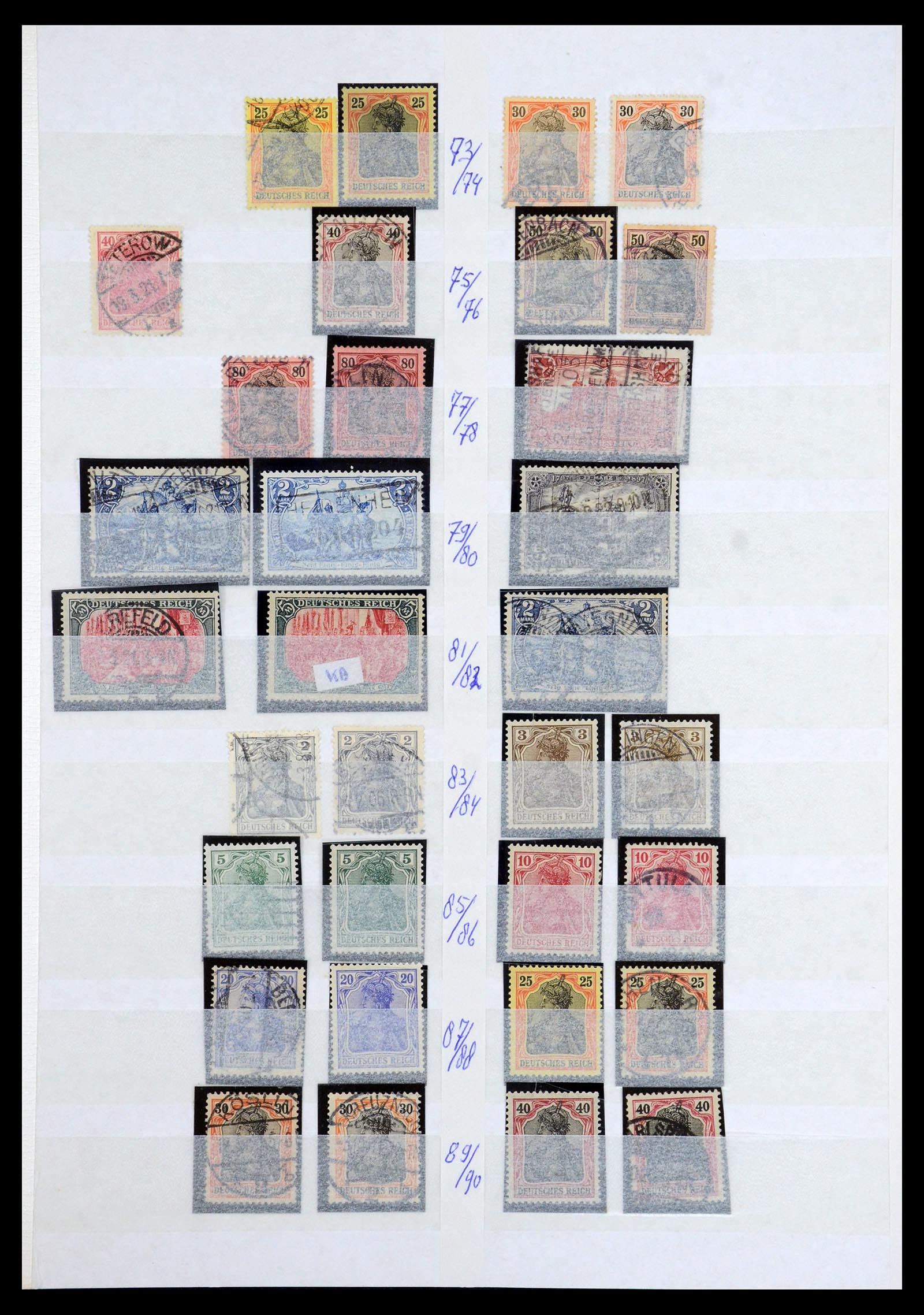 35775 006 - Postzegelverzameling 35775 Duitse Rijk 1872-1945.