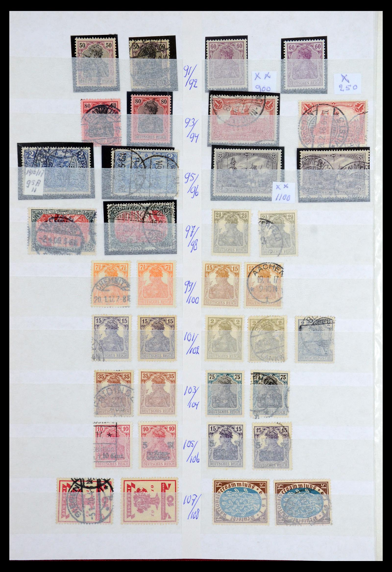 35775 007 - Postzegelverzameling 35775 Duitse Rijk 1872-1945.