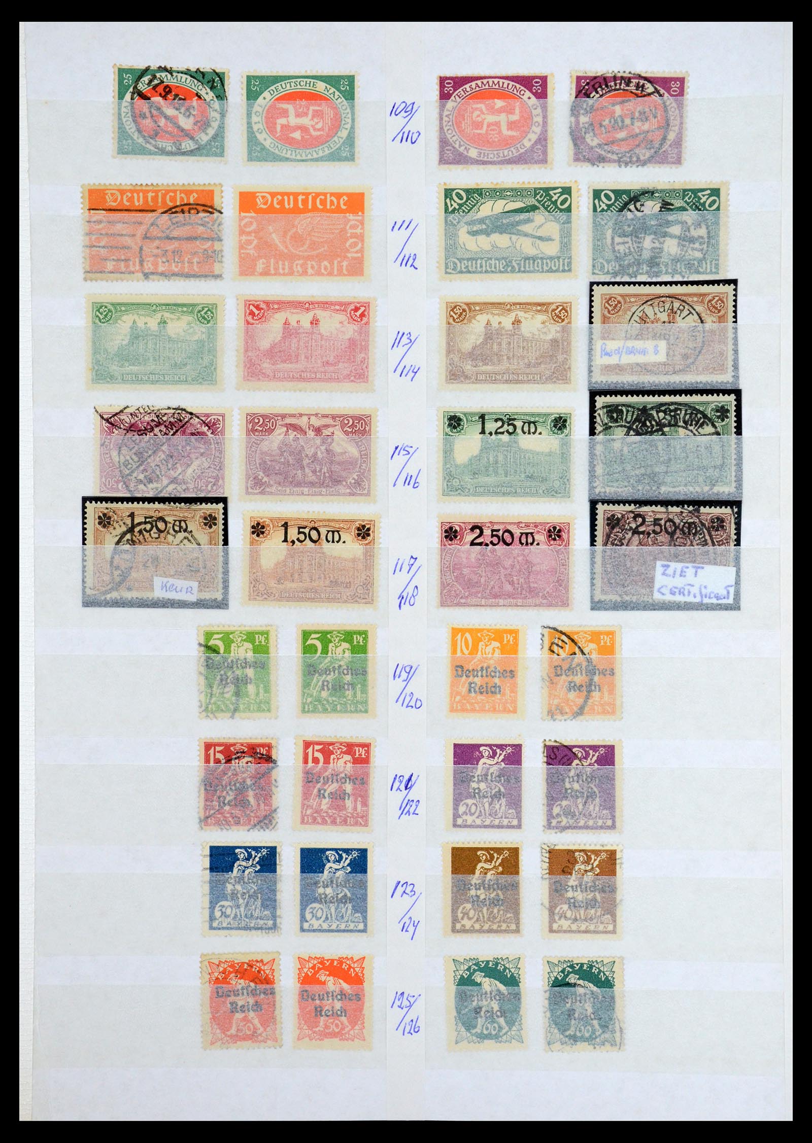 35775 008 - Postzegelverzameling 35775 Duitse Rijk 1872-1945.