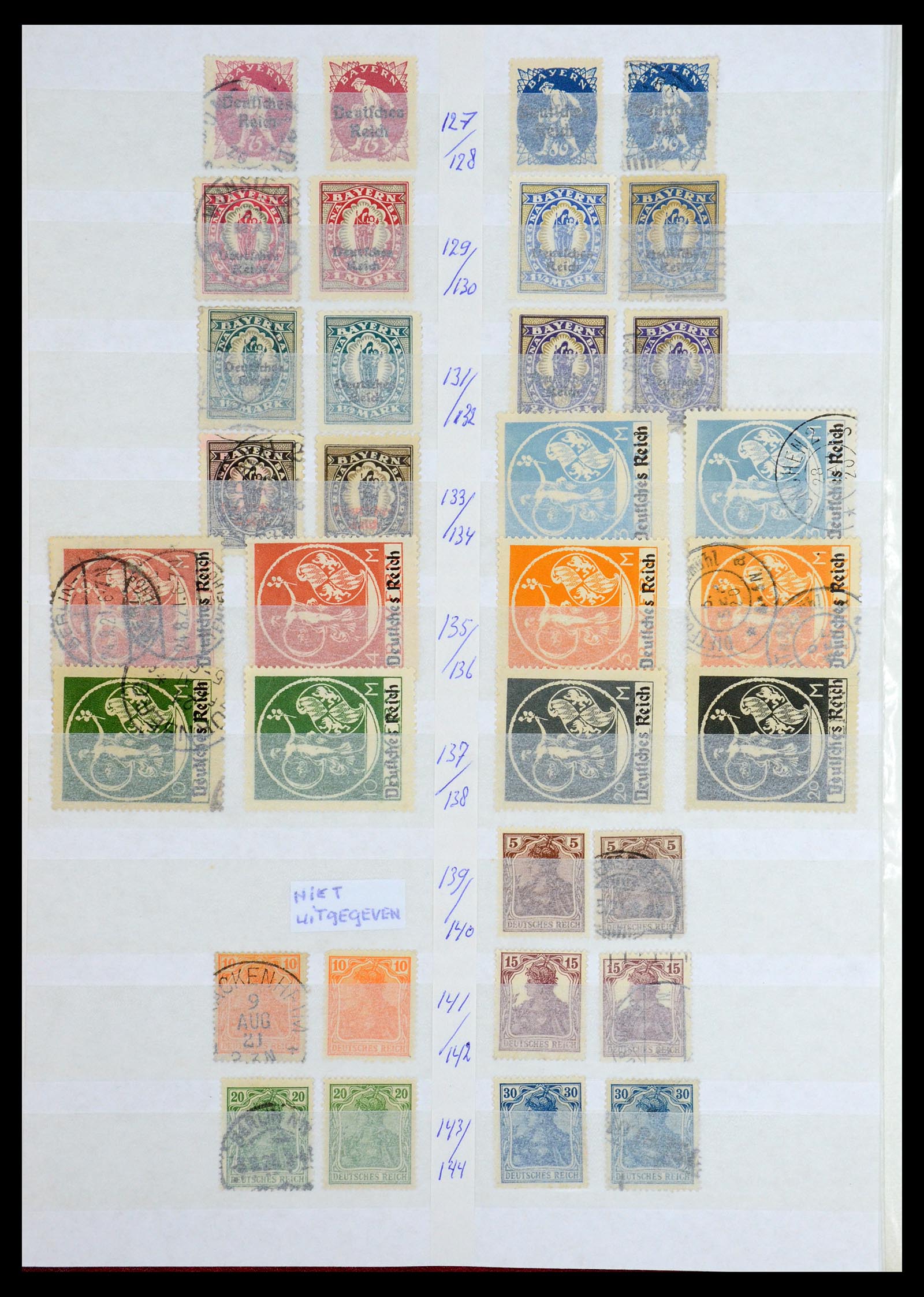 35775 009 - Postzegelverzameling 35775 Duitse Rijk 1872-1945.