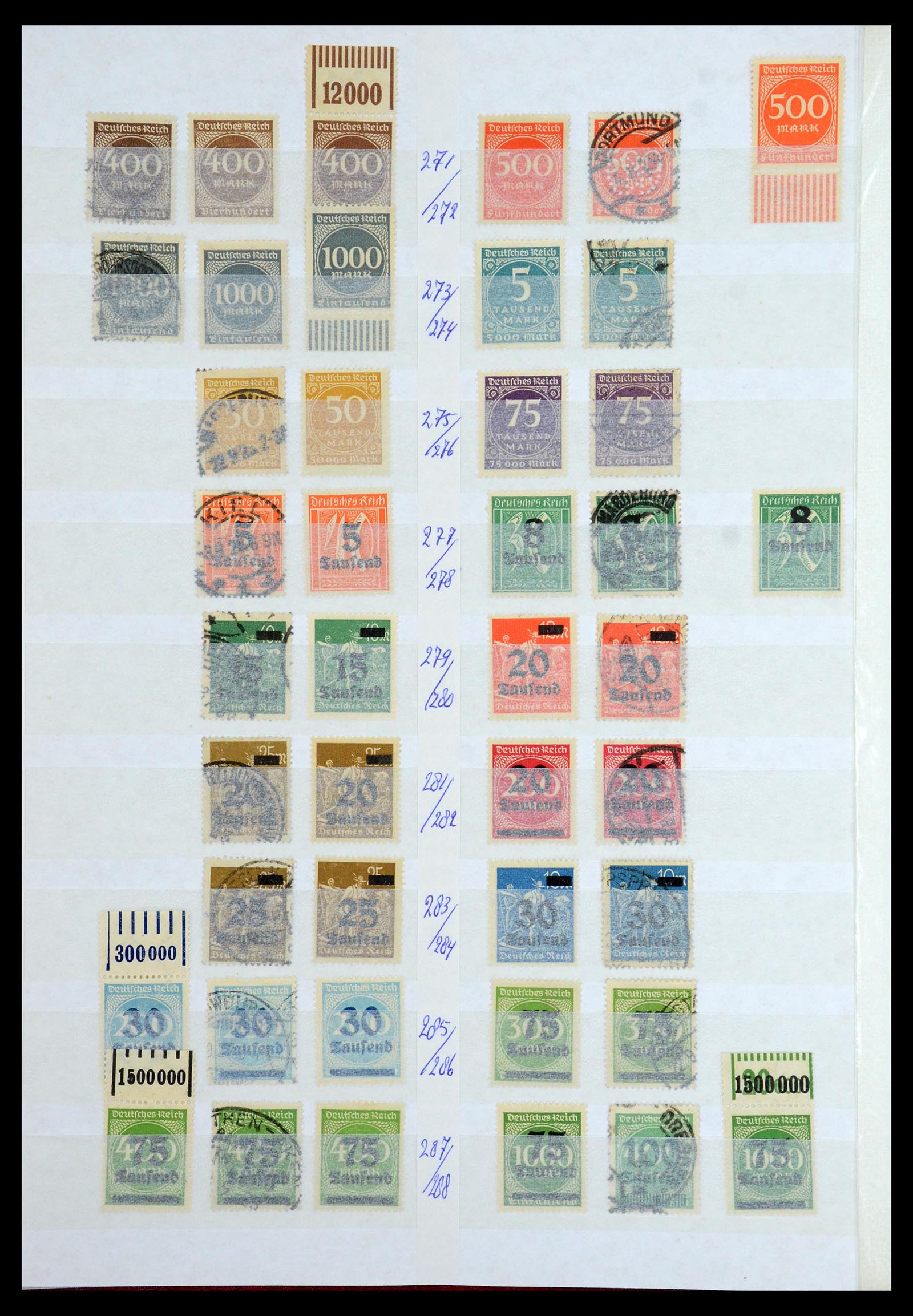 35775 017 - Postzegelverzameling 35775 Duitse Rijk 1872-1945.