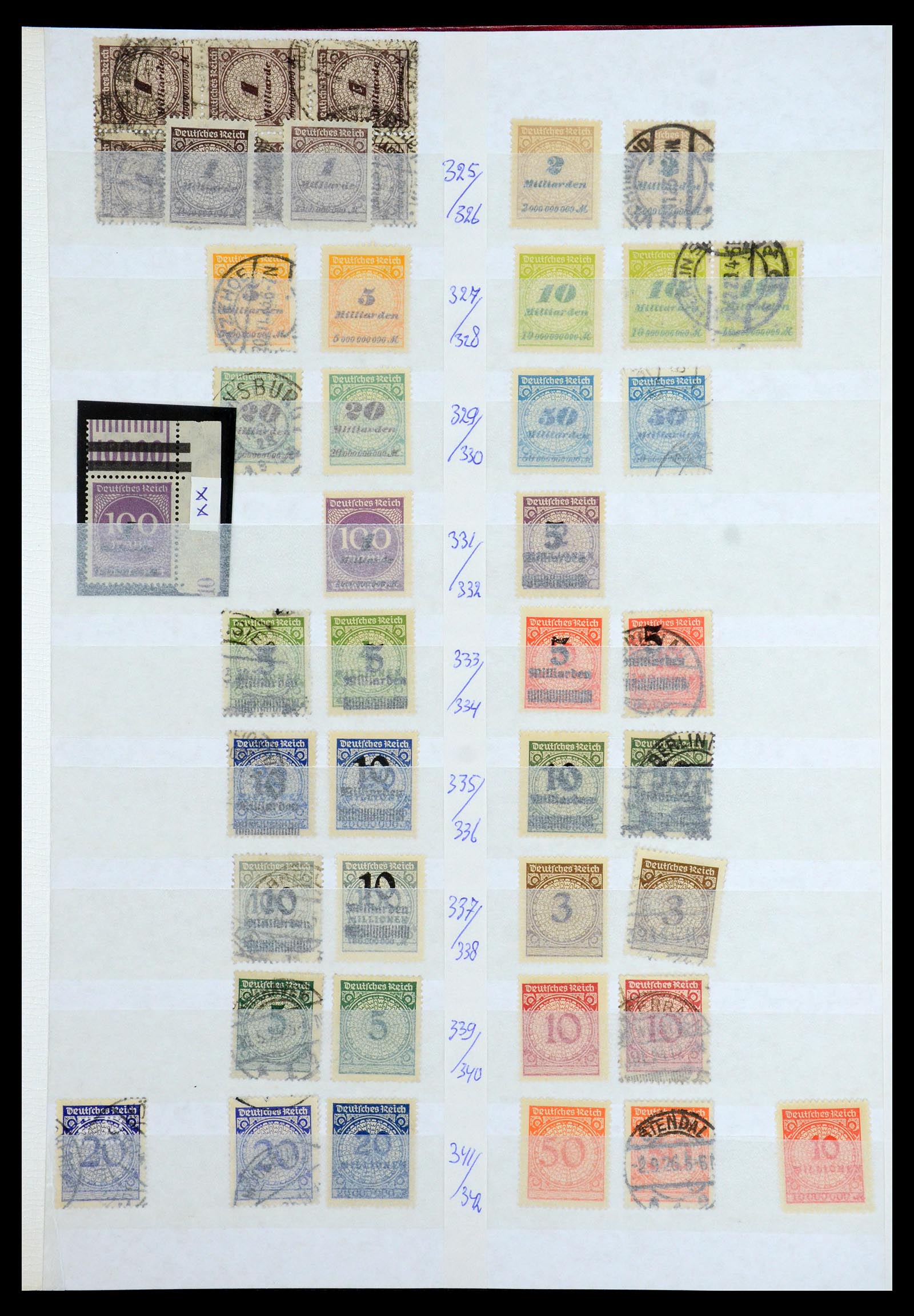 35775 020 - Postzegelverzameling 35775 Duitse Rijk 1872-1945.