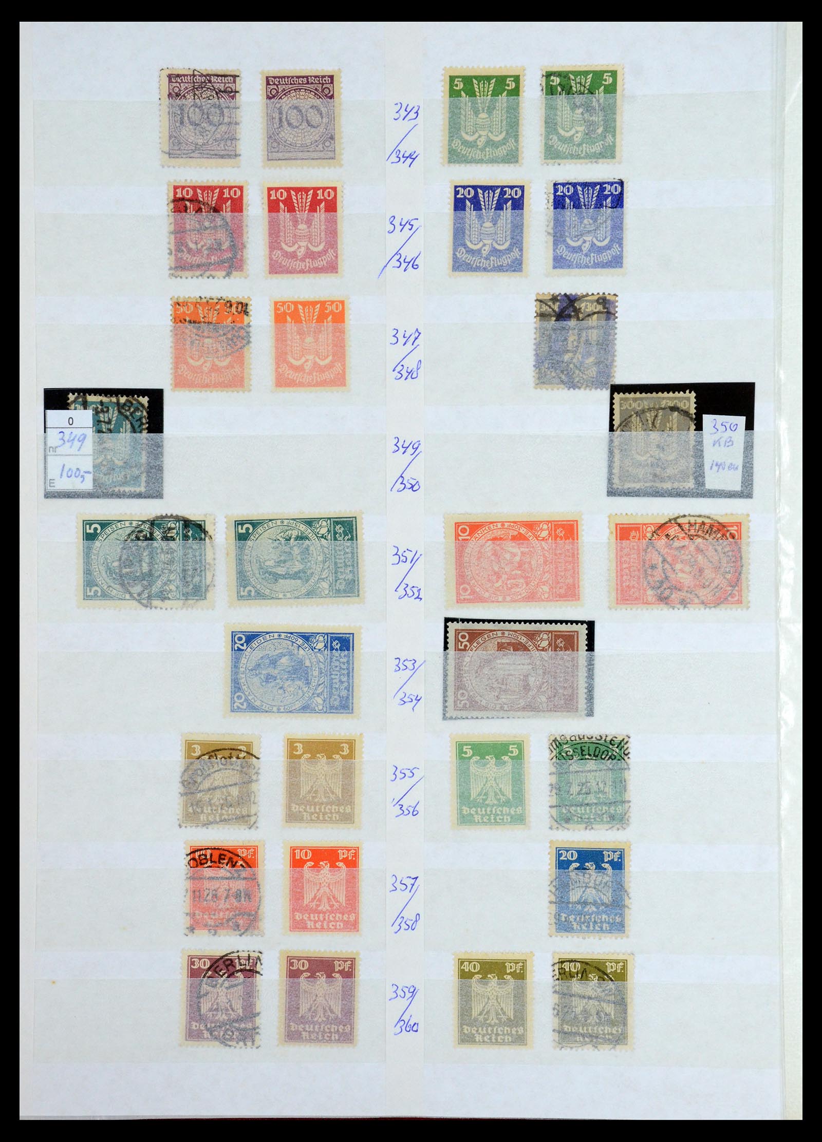 35775 021 - Postzegelverzameling 35775 Duitse Rijk 1872-1945.
