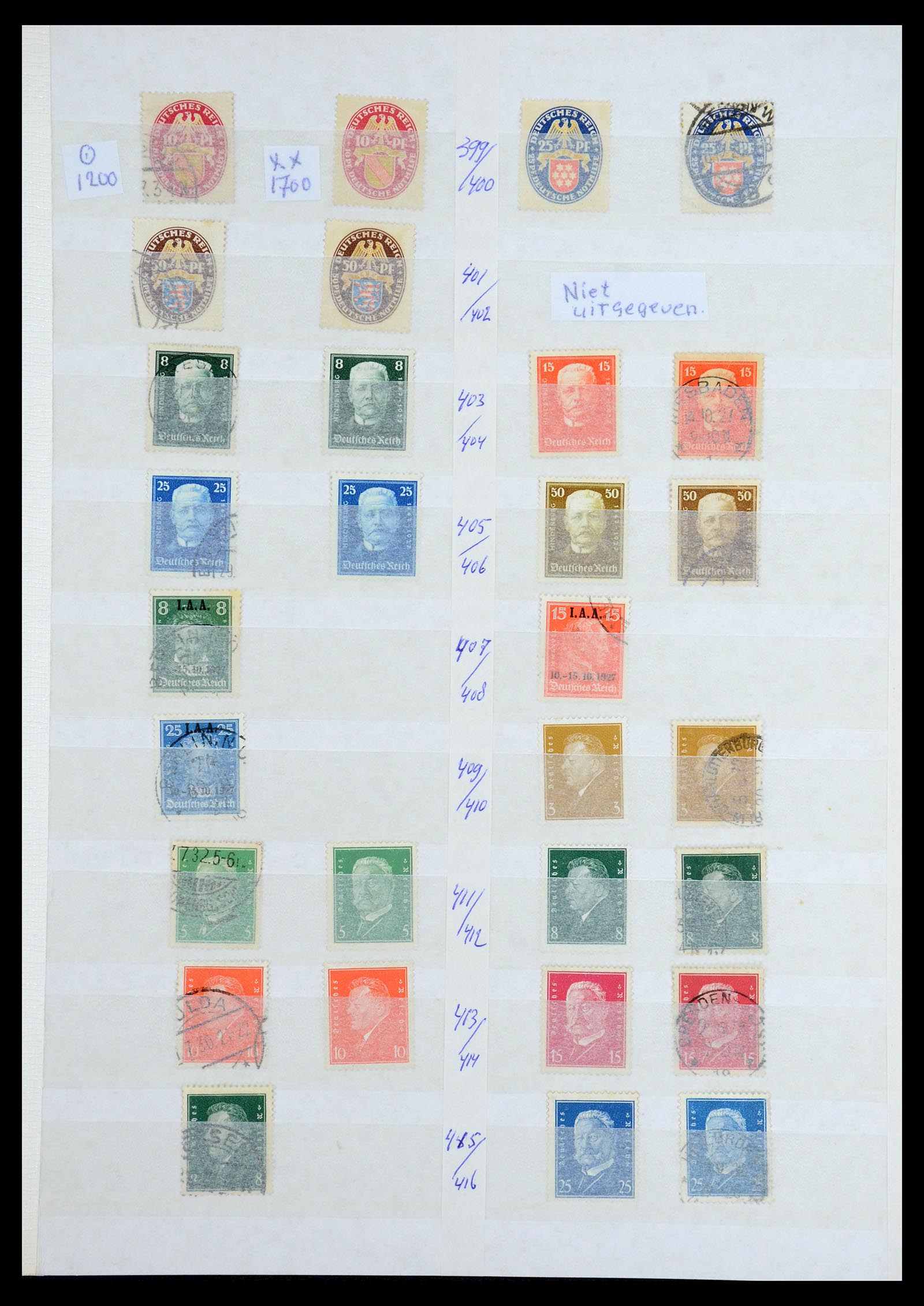 35775 024 - Postzegelverzameling 35775 Duitse Rijk 1872-1945.