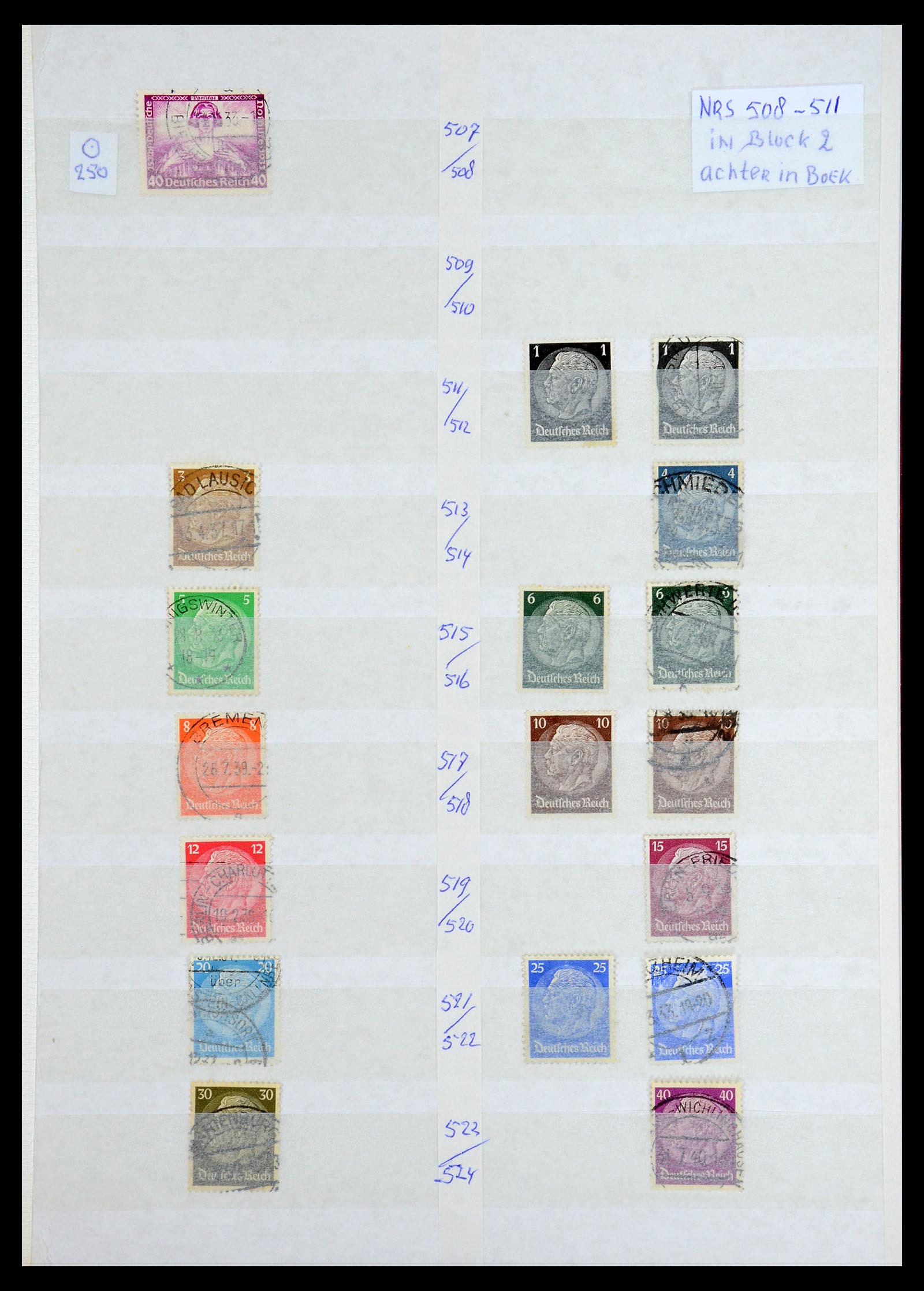35775 030 - Postzegelverzameling 35775 Duitse Rijk 1872-1945.