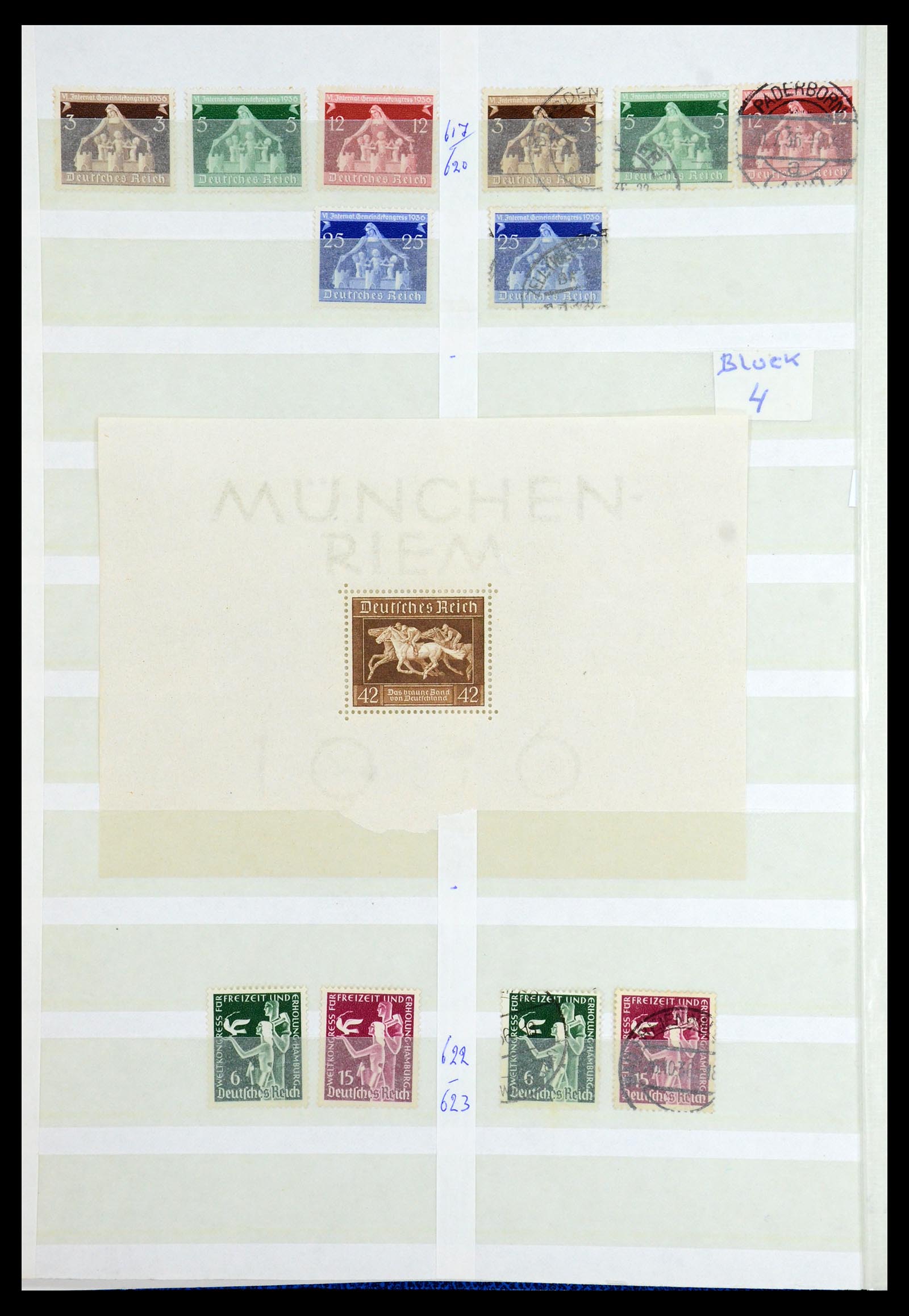 35775 036 - Postzegelverzameling 35775 Duitse Rijk 1872-1945.
