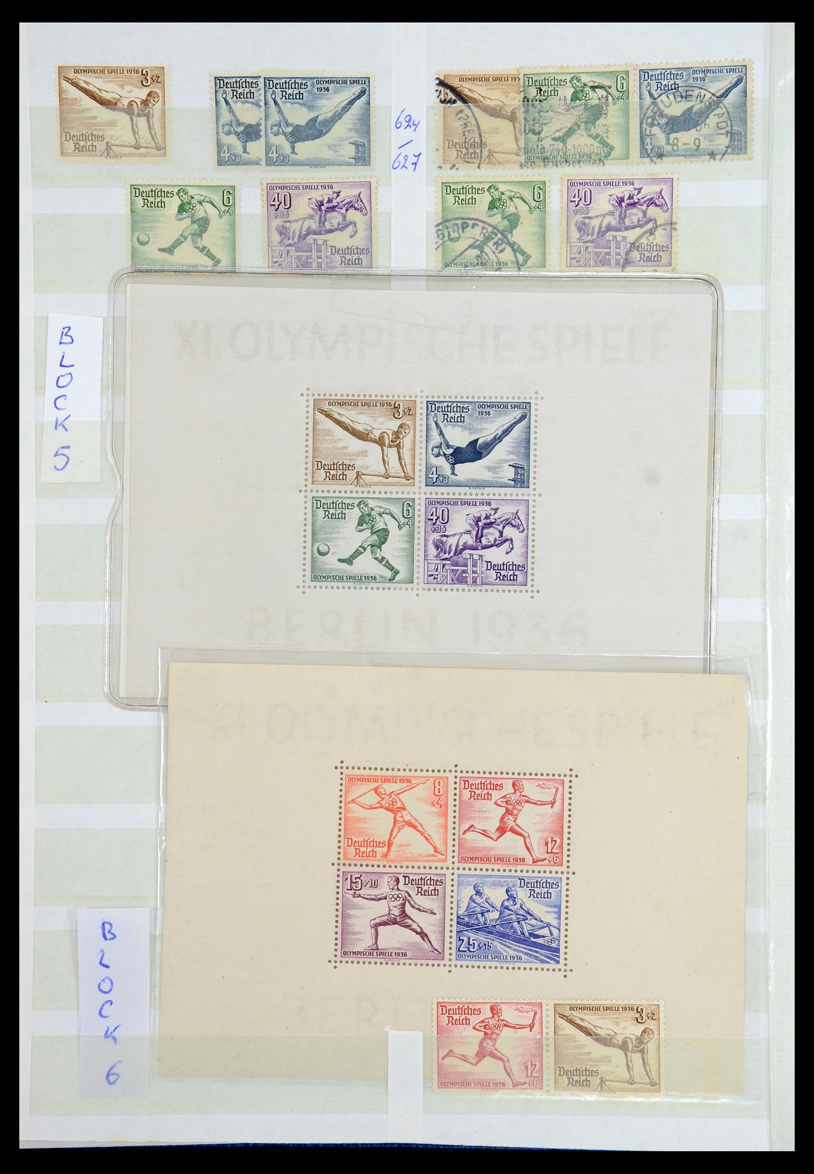 35775 038 - Postzegelverzameling 35775 Duitse Rijk 1872-1945.