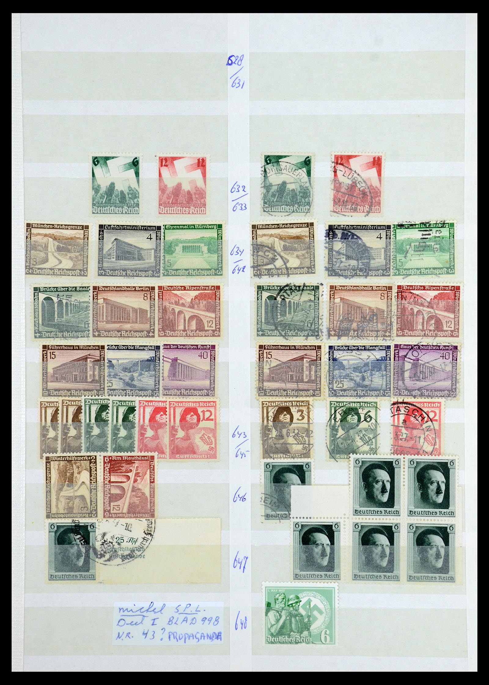 35775 039 - Postzegelverzameling 35775 Duitse Rijk 1872-1945.